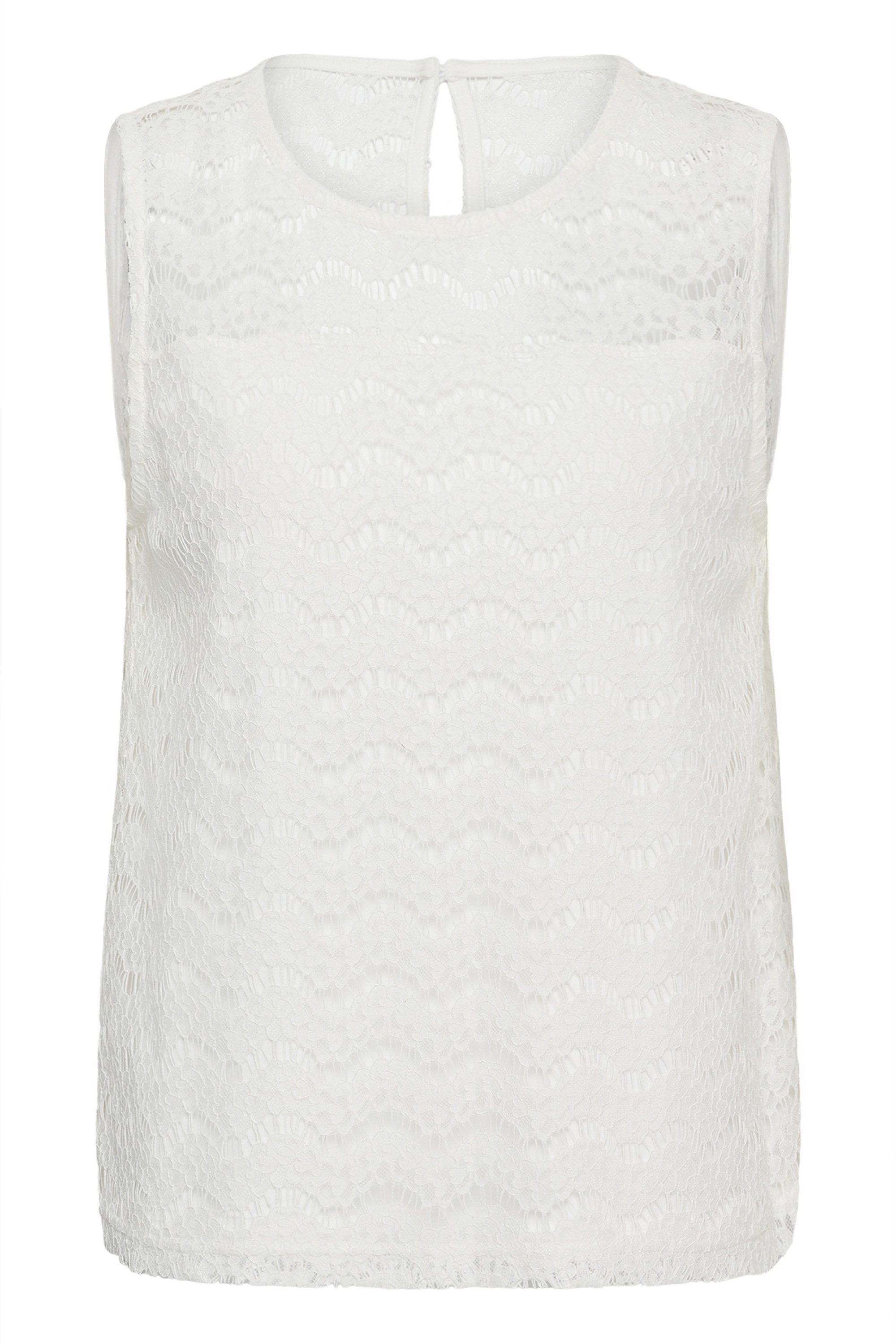 Blusentop Ärmellose Bluse CRJuria