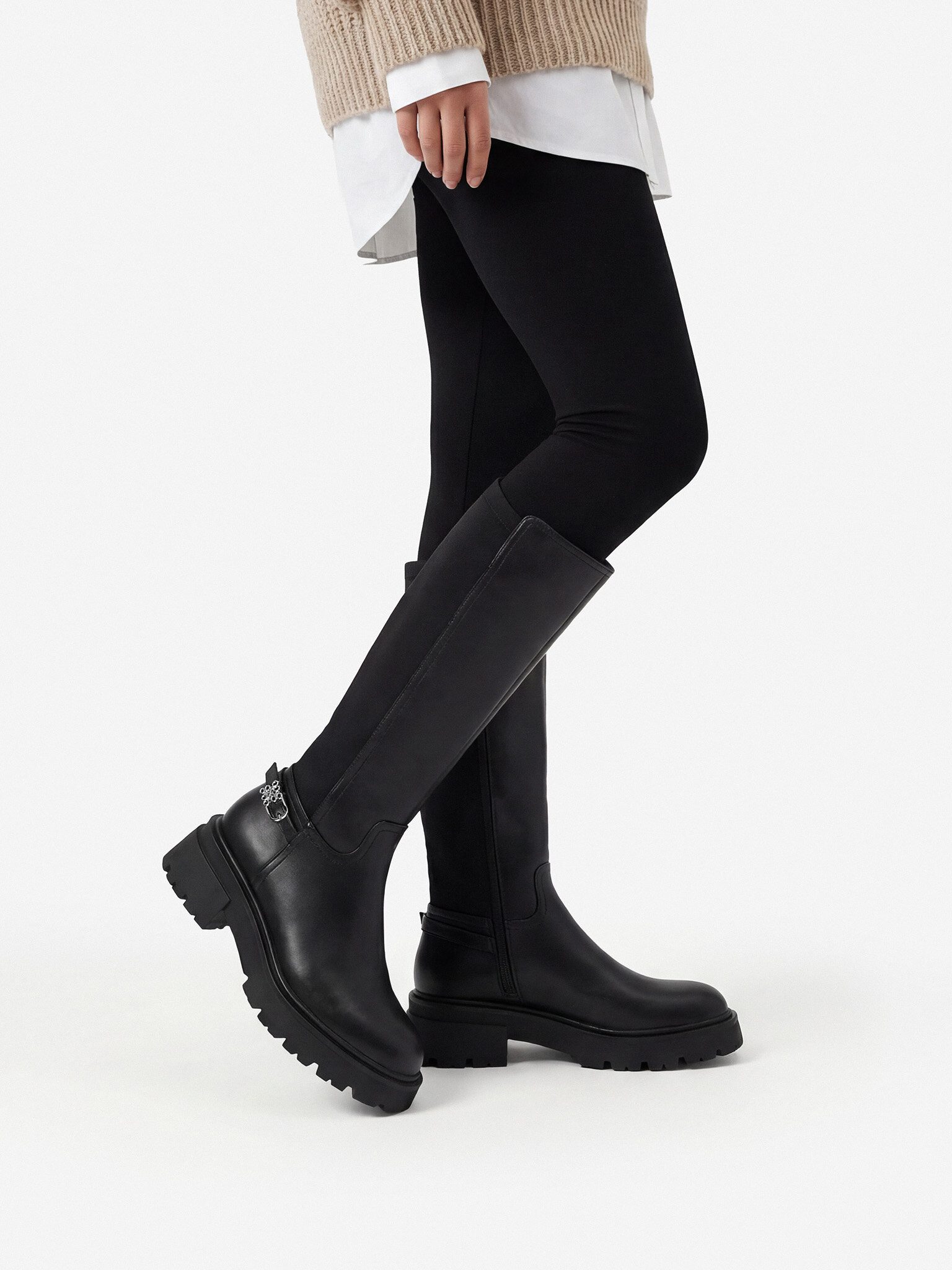 Nine West Nine West Damenschuhe Schwarz NINE WEST-CEO-MUNA-01 Schwarz Stiefel