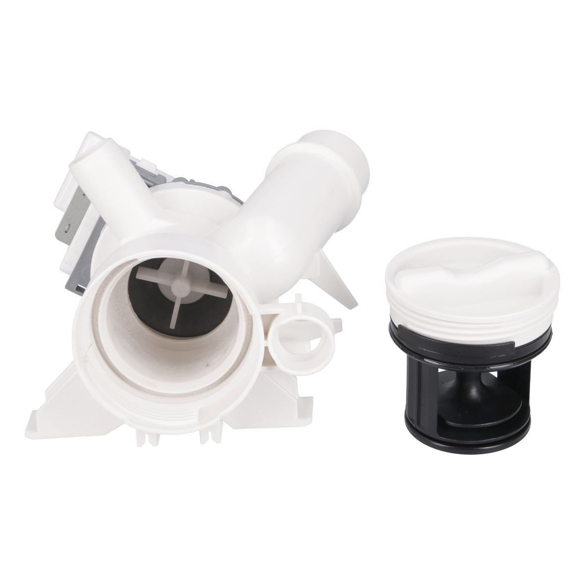 easyPART Elektropumpe wie EUROPART 10030241 Ablaufpumpe wie HOOVER, Waschmaschine