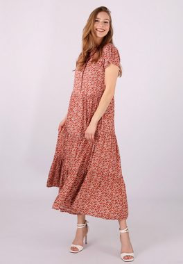 YC Fashion & Style Sommerkleid Boho-Maxikleid aus Reiner Viskose – Sommerliche Eleganz Alloverdruck, Boho, gemustert