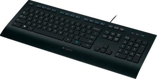 schwarz PC-Tastatur Logitech K280e