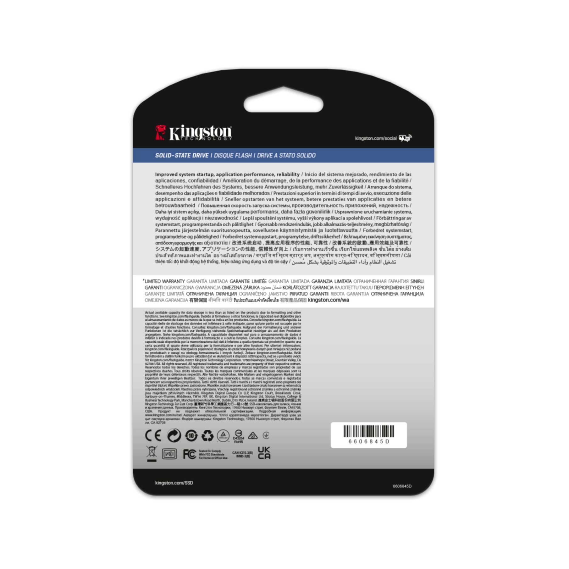 Kingston 480G DC600M interne SSD