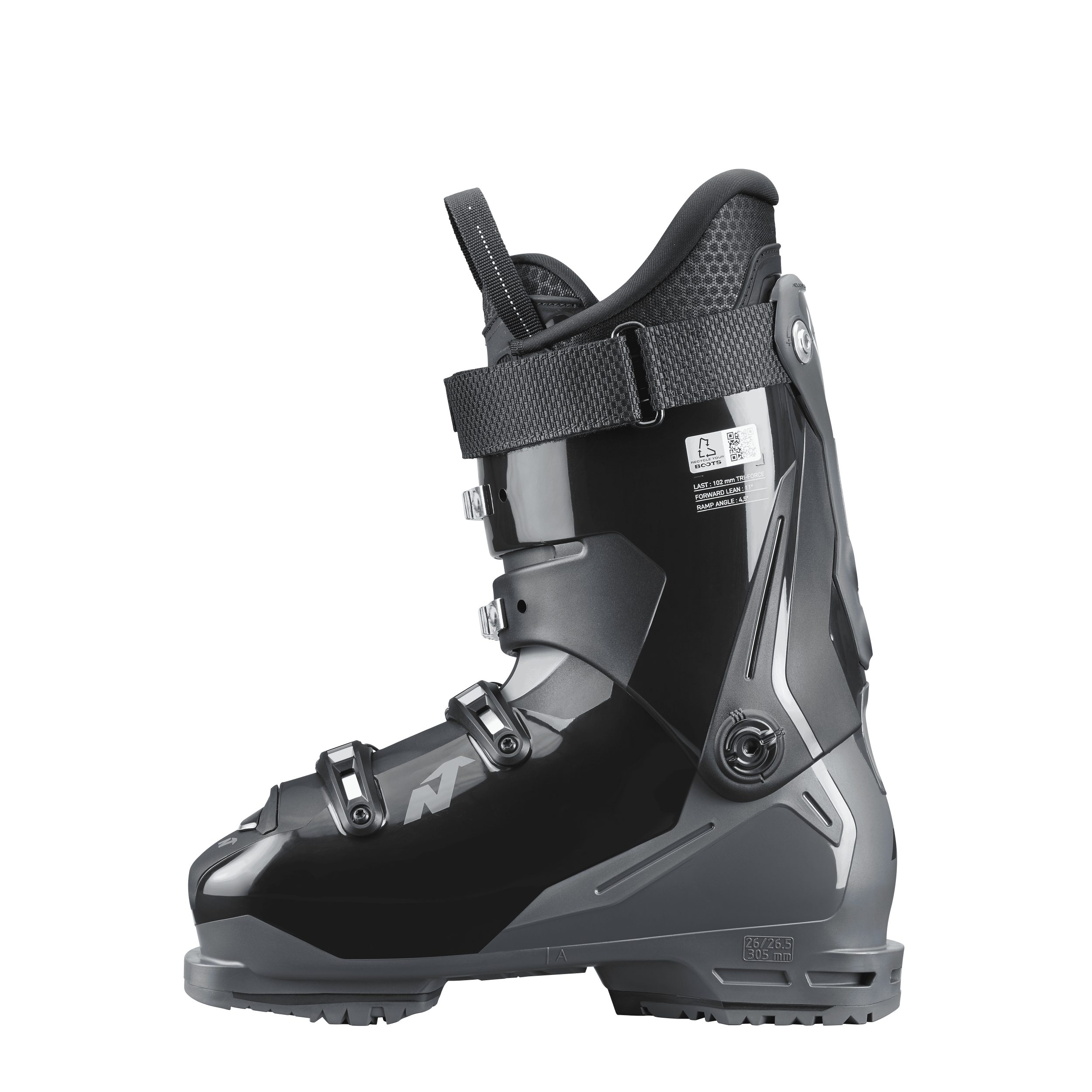 Nordica SPORTMACHINE 3 100 X BOA (GW) 7T1 SCHWARZ-ANTHRAZIT-ROT Skischuh