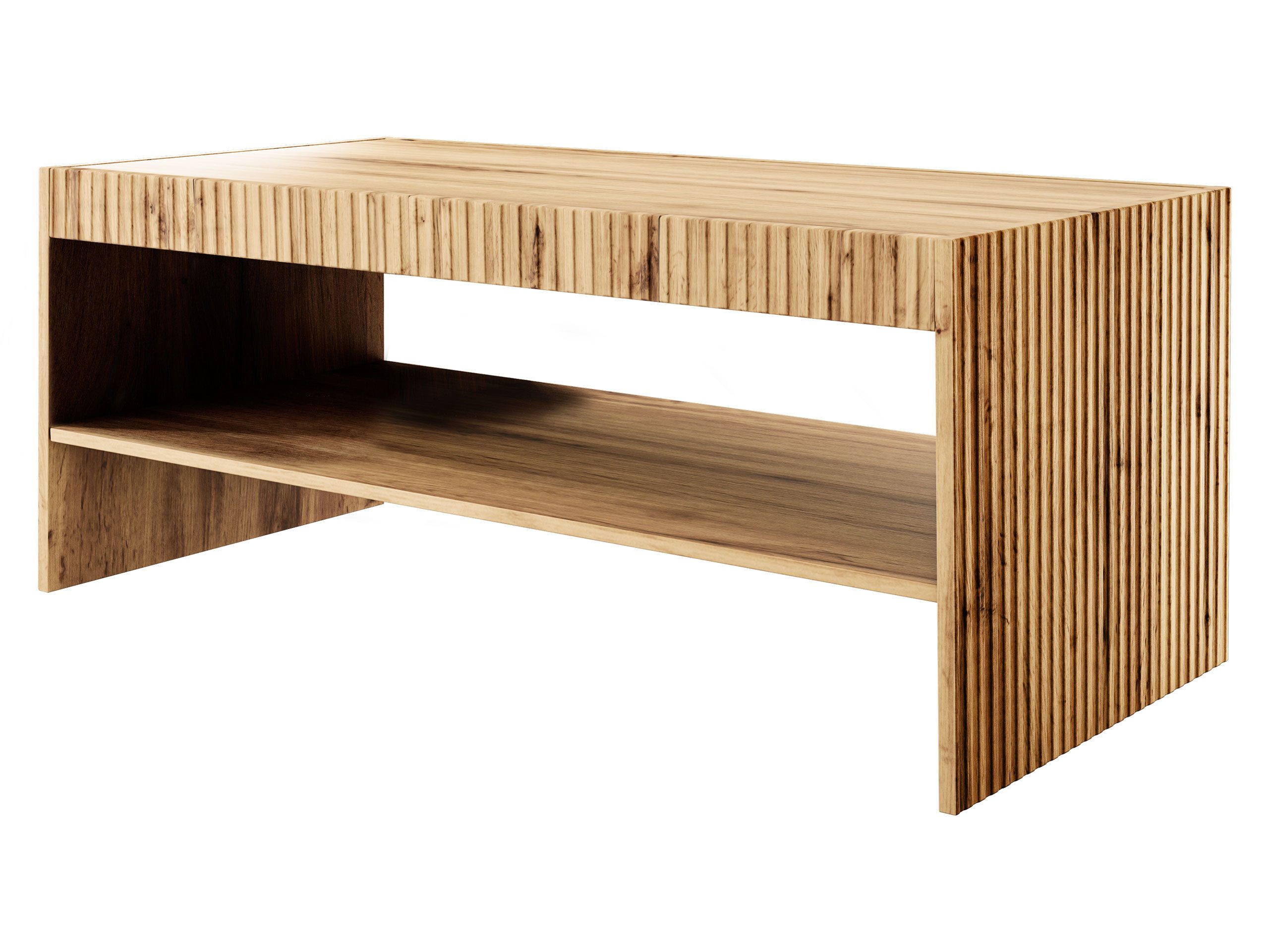 MIRJAN24 Couchtisch Vamos, Fronten gefräst, 120x57x51 günstig online kaufen