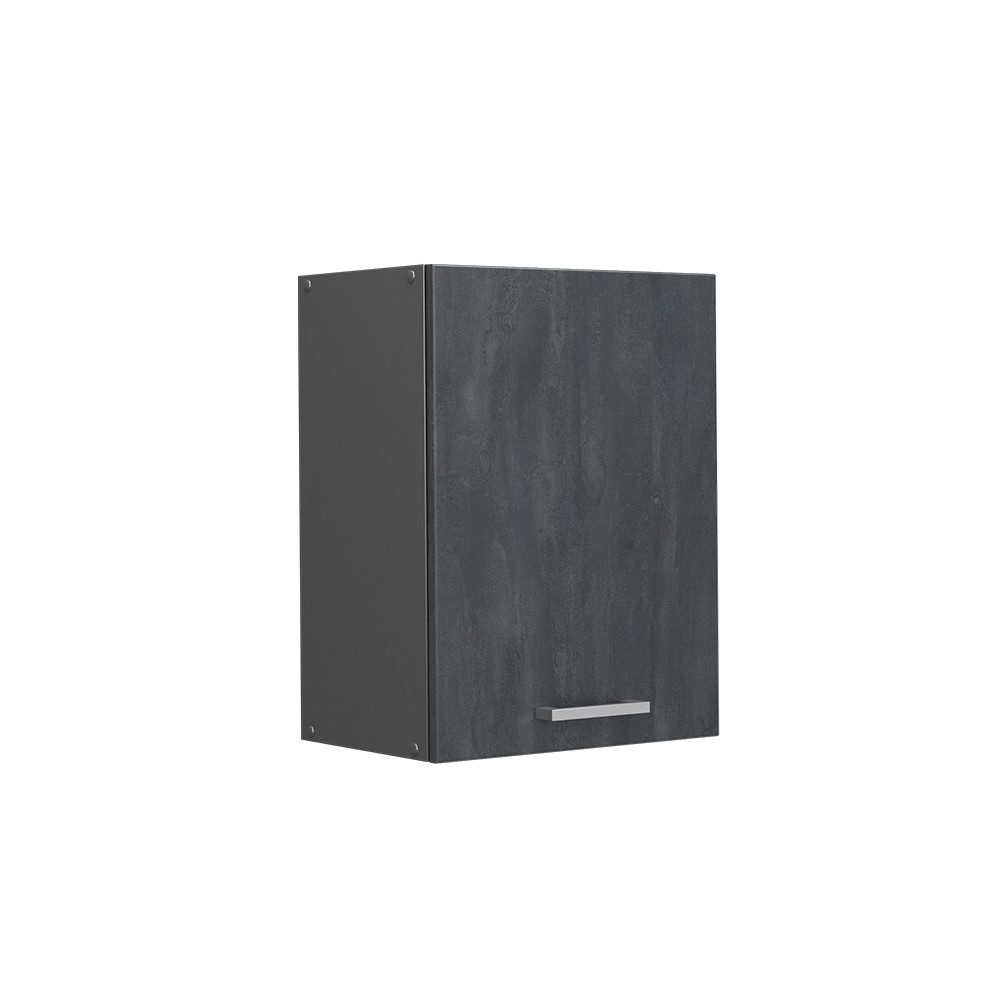 Vicco Hängeschrank R-Line, Schwarz Beton/Anthrazit, 45 günstig online kaufen