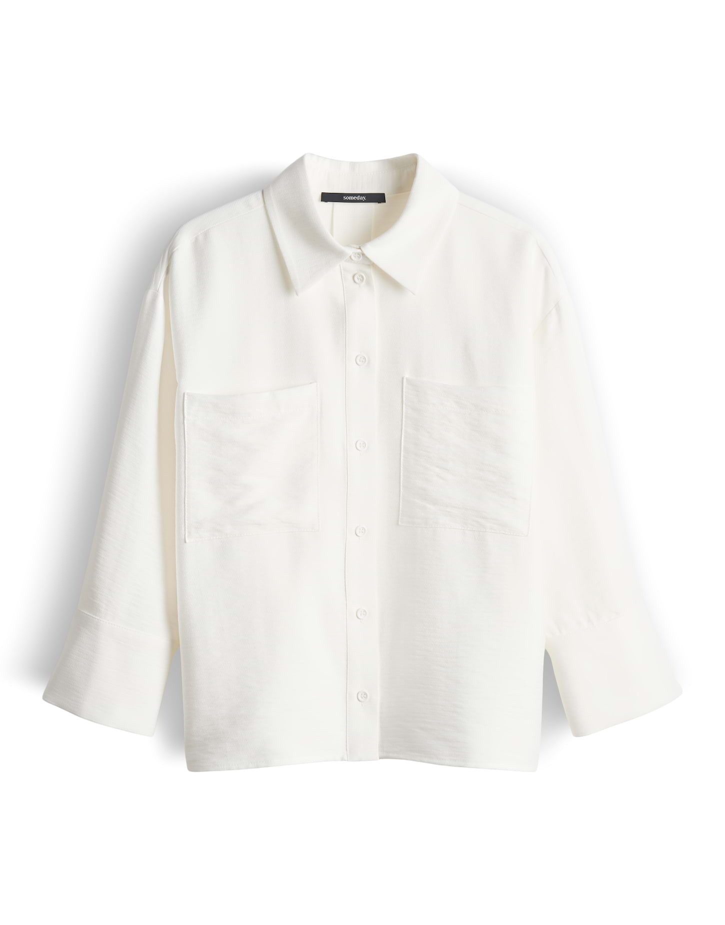 someday Hemdbluse Zuvia Weite Passform, aufgesetzte Taschen vorne mit Beweg günstig online kaufen