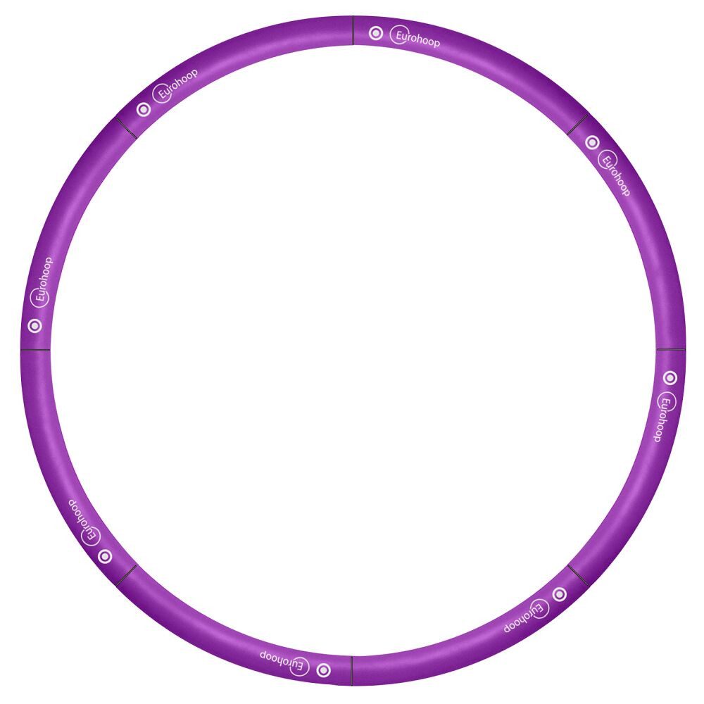 Powerhoop Hula-Hoop-Reifen Fitnessreifen Slim, Effektives Training für Rücken, Rumpf, Bauch und Taille