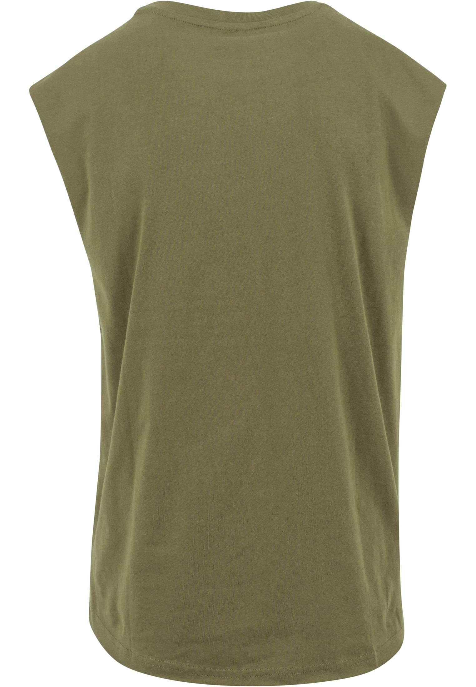 olive (1-tlg) T-Shirt Tee CLASSICS URBAN Edge Open Sleeveless Herren