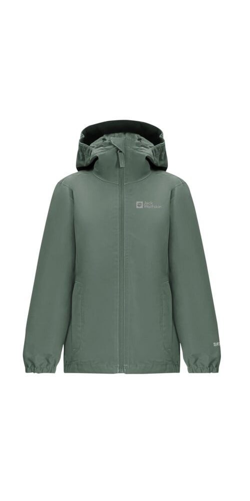 Regenjacke Flaze Texapore (winddicht, wasserdicht und leicht) hedgegrün Kinder