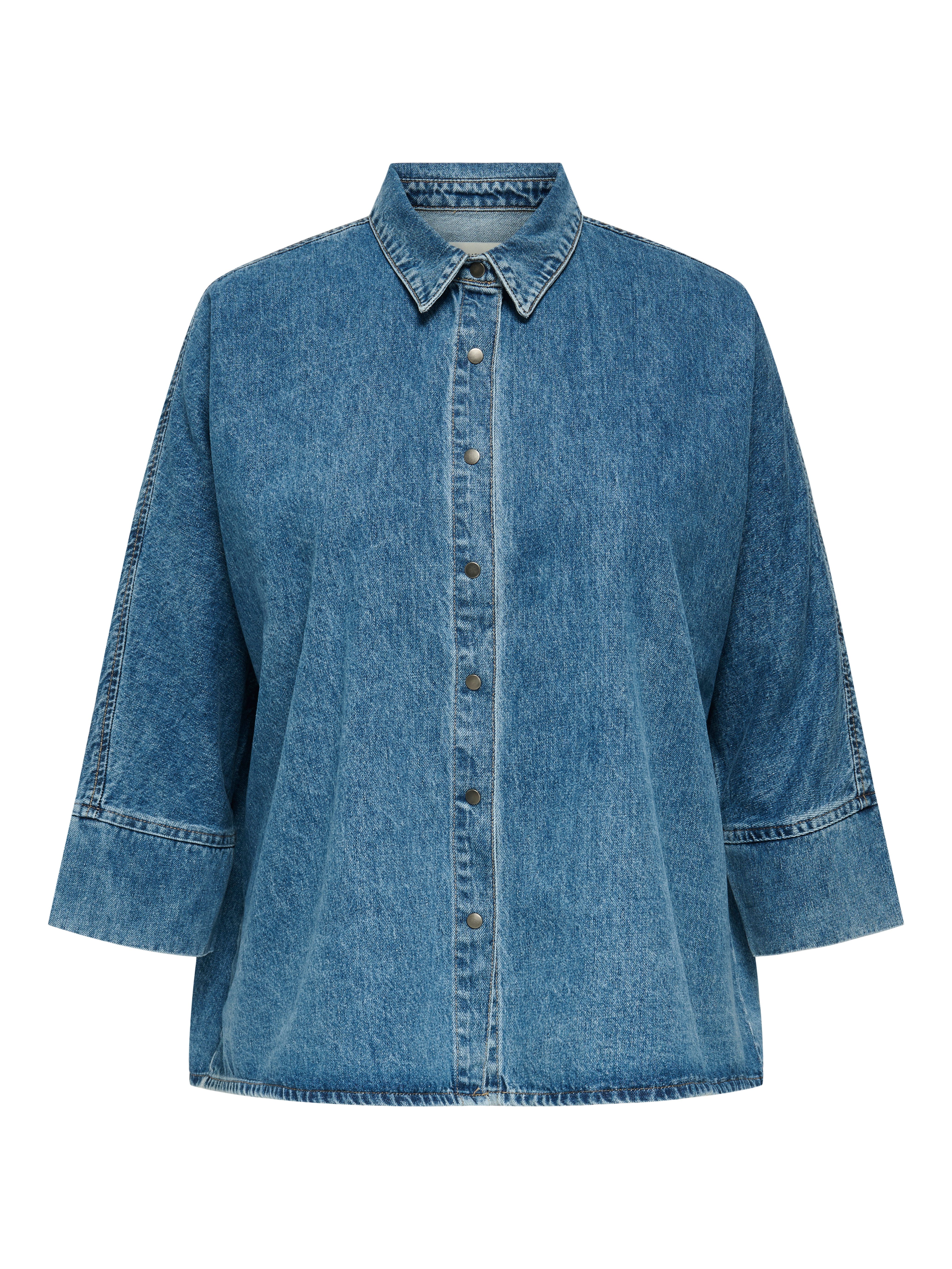 Jeansbluse CARGRACE 3/4 DNM SHIRT CRO