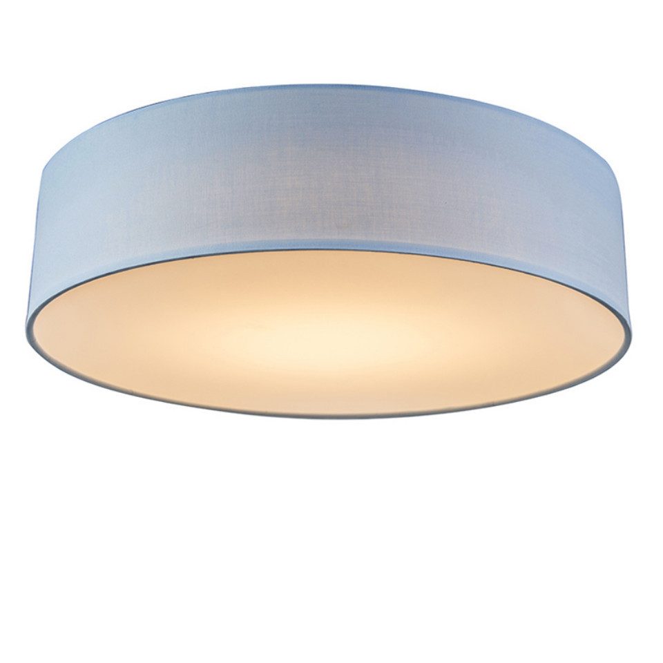 Qazqa Deckenleuchte Drum led, LED fest günstig online kaufen