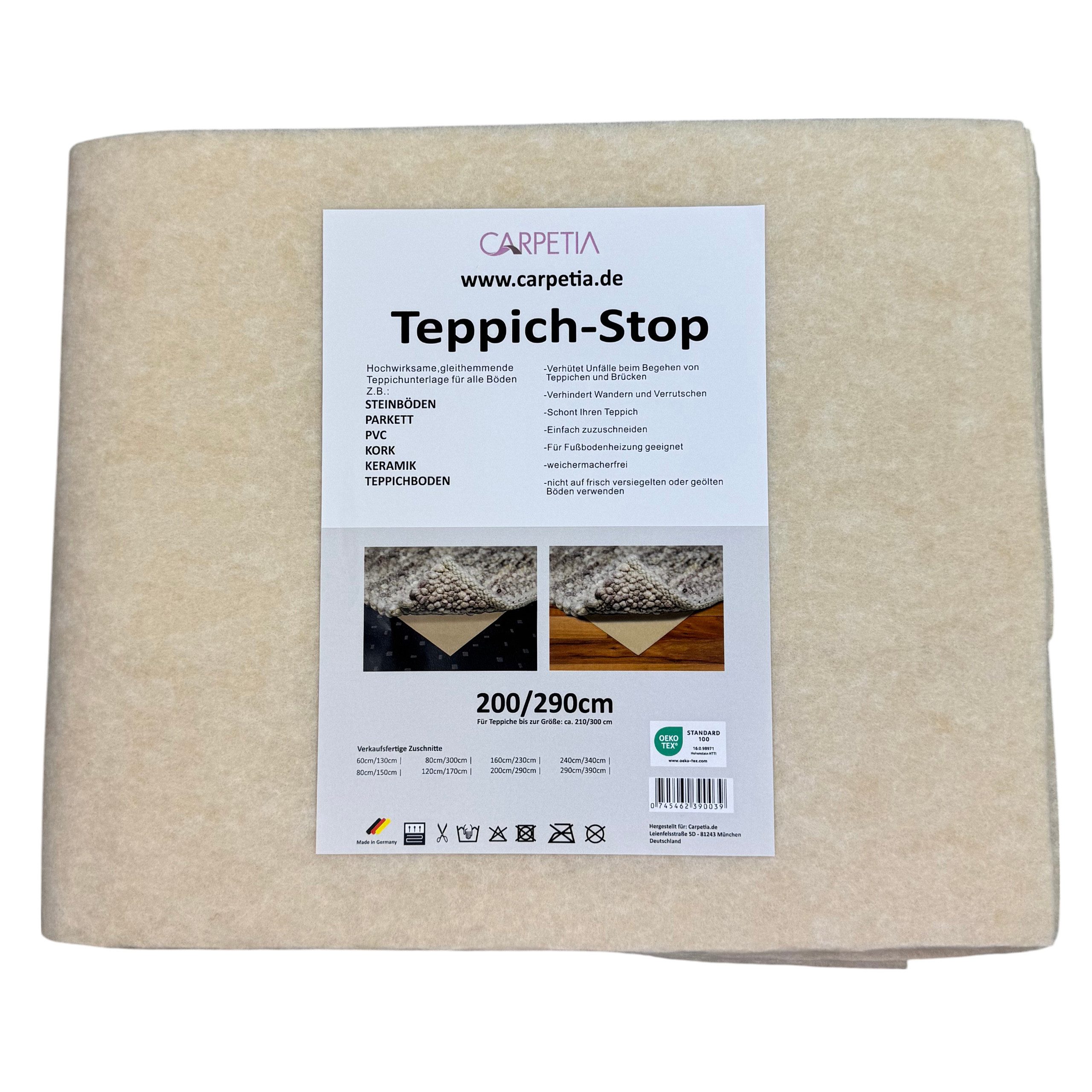 Carpetia Antirutsch Teppichunterlage Antirutschmatte – Bild 5 von 5