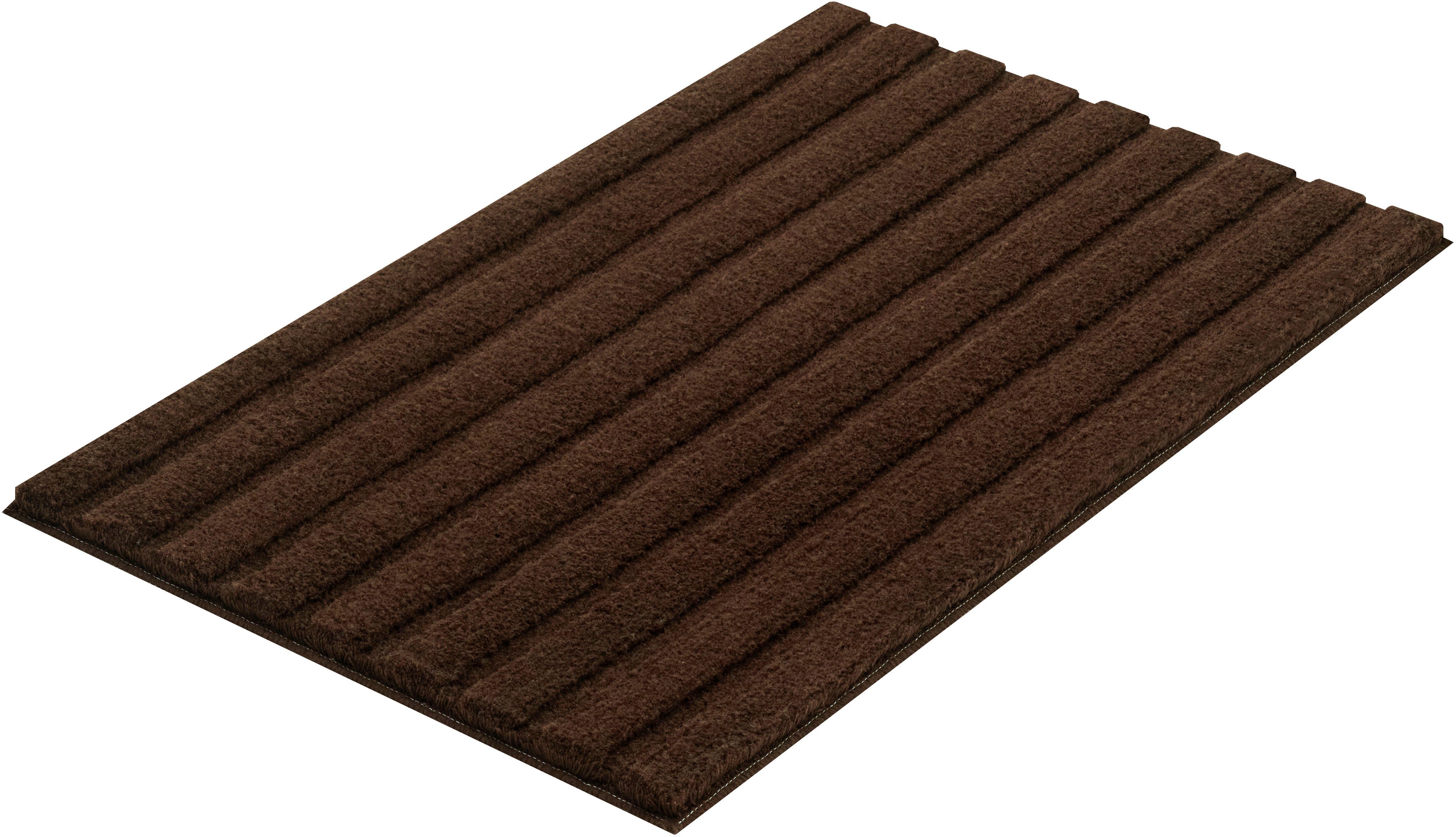 Kleine Wolke Badematte Cord, Höhe 25 günstig online kaufen