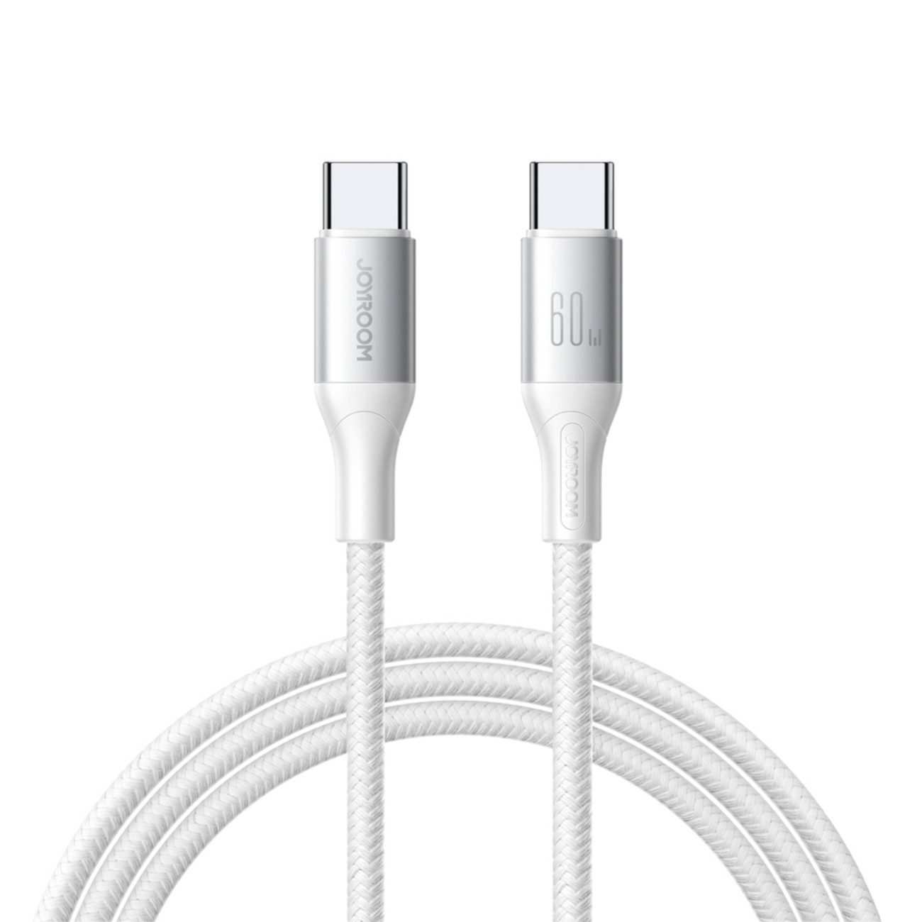 JOYROOM Flash USB-Kabel, (200 cm), USB-C Kabel 60W Schnellladen, 2m, Nylon, Aluminiumstecker