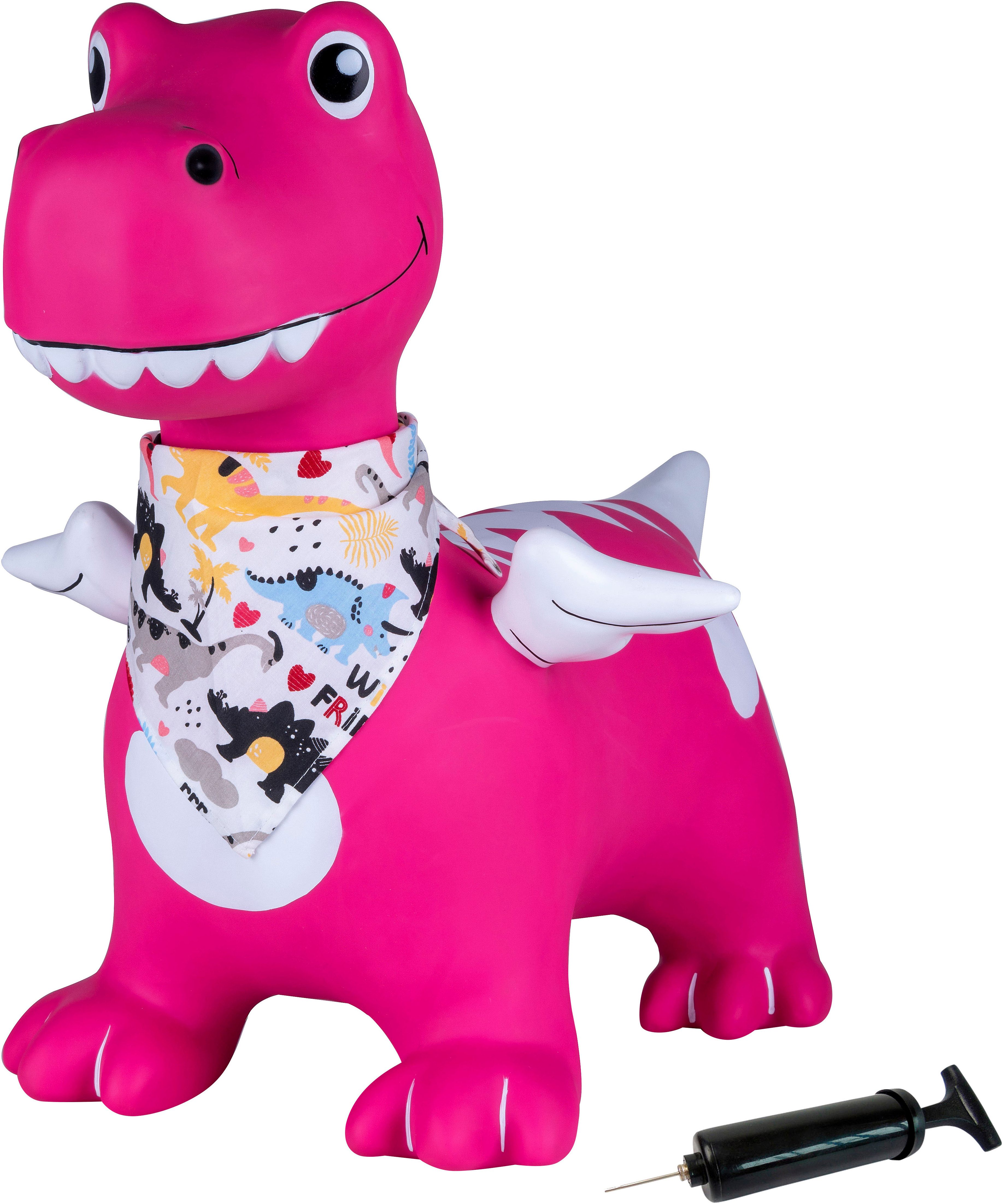 Jamara Hüpftier Dino mit Flügel HoppyDoo, mit Pumpe