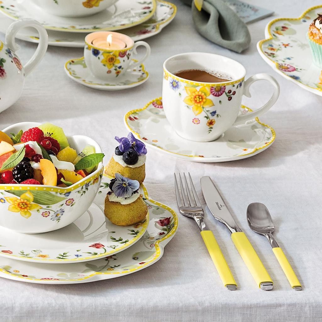 Villeroy & Boch Untertasse Spring Awakening Kaffeeuntertasse ø 14,8 cm, (1 St)