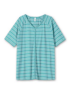 Sheego T-Shirt Große Größen mit geflochtenem Dekoband