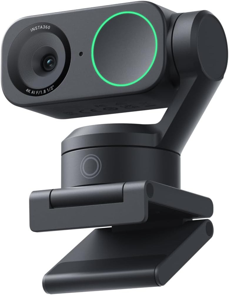 Insta360 Insta360 Link 2 - 4K Webcam für PC/Mac Full HD-Webcam (4K Ultra HD)