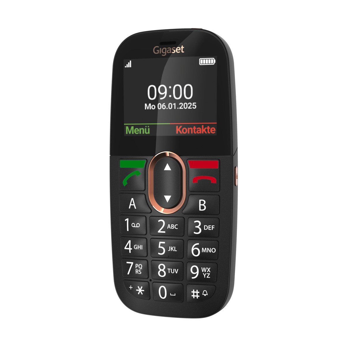 Gigaset Gigaset GL695 Seniorenhandy (2,31 Zoll, 0,125 GB Speicherplatz, 2 MP Kamera, Taschenlampe)