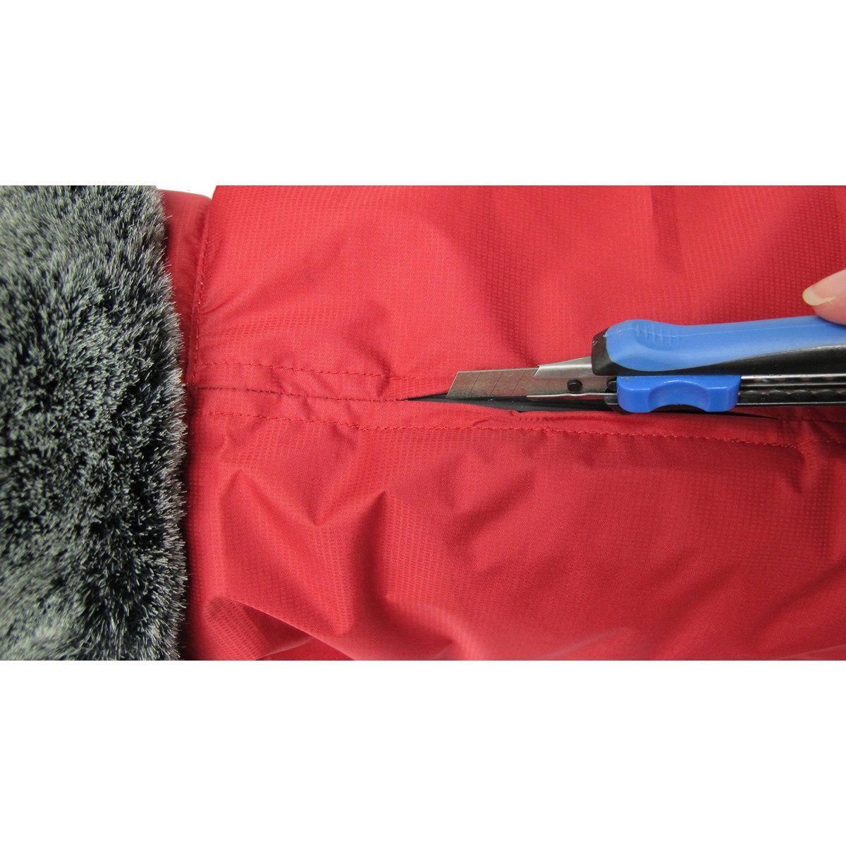 Wolters Hundemantel Winterjacke Amundsen kastanie
