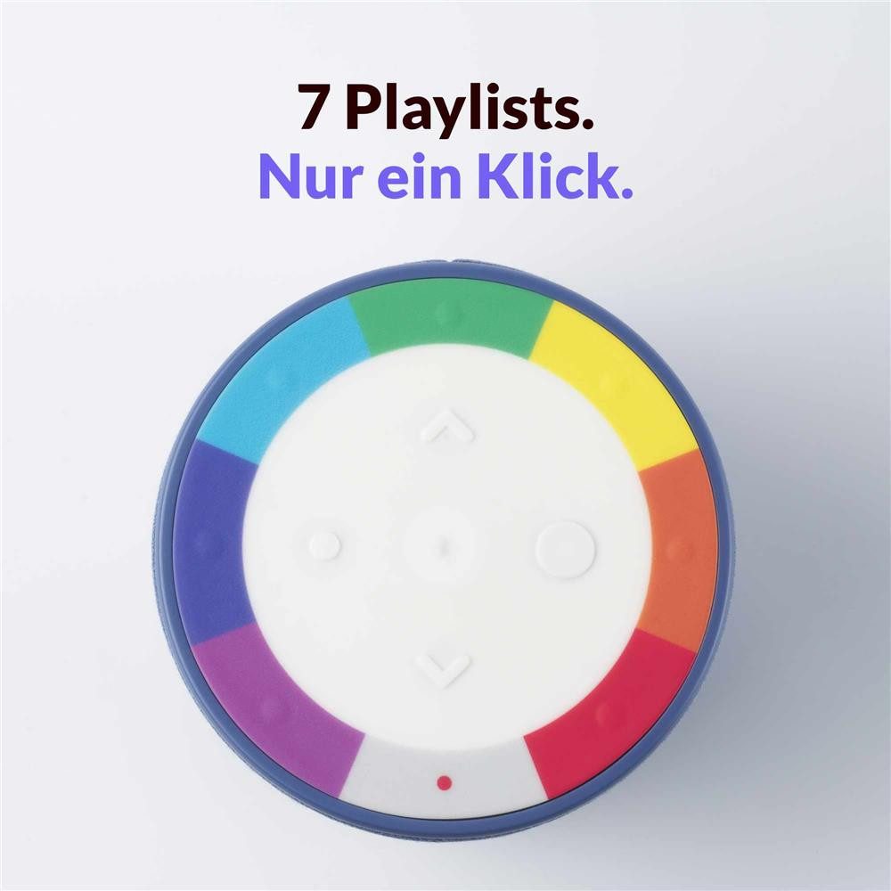 wobie box Streaming-Box Musikbox Interaktive Hörspielbox & Musikplayer Audiobox, Kindgerecht Hörbücher, Musik und Podcasts streamen