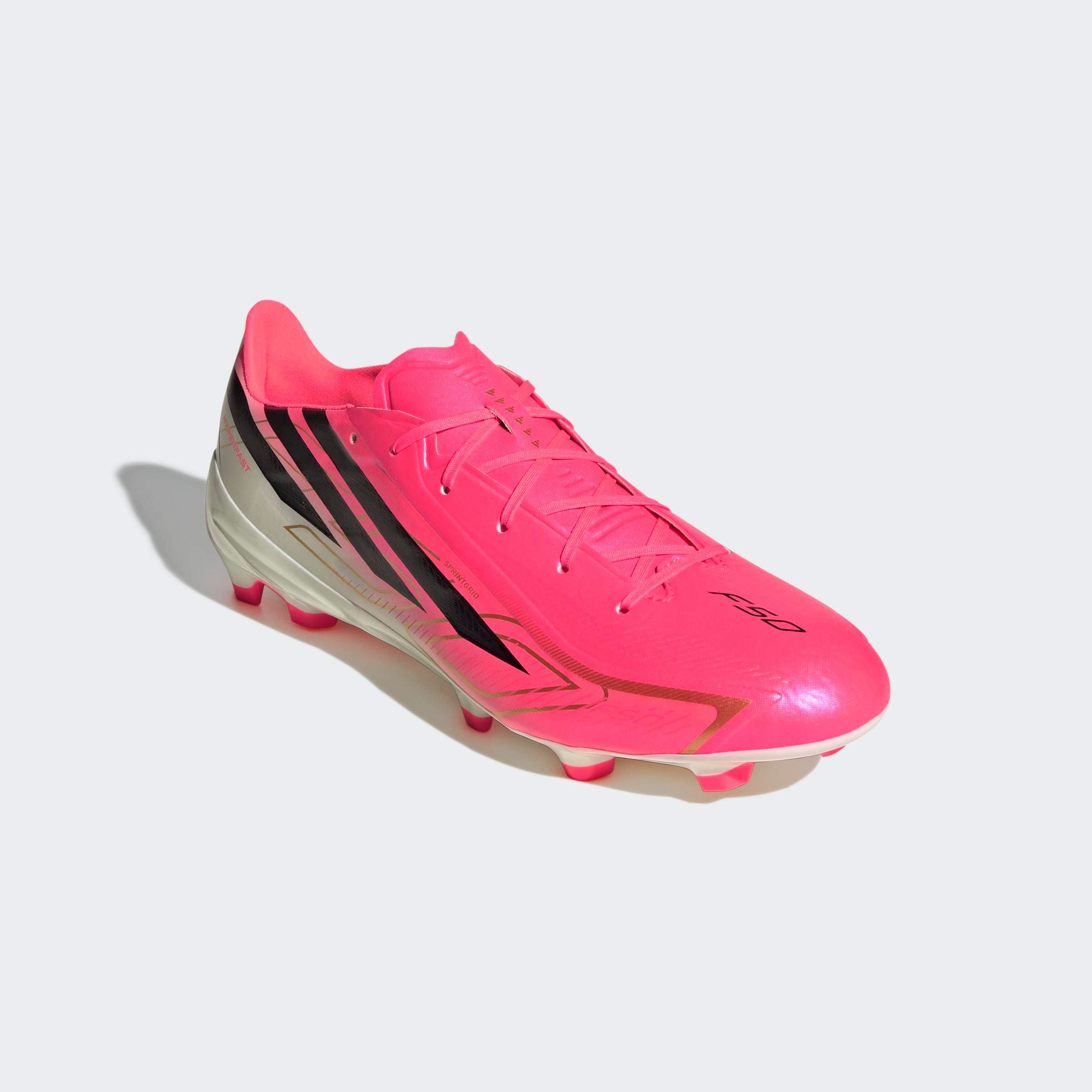 adidas Performance F50 HYPERFAST LEAGUE, FESTE BÖDEN Fußballschuh für Rasen und feste Böden, gespielt bei der Weltmeisterschaft 2026