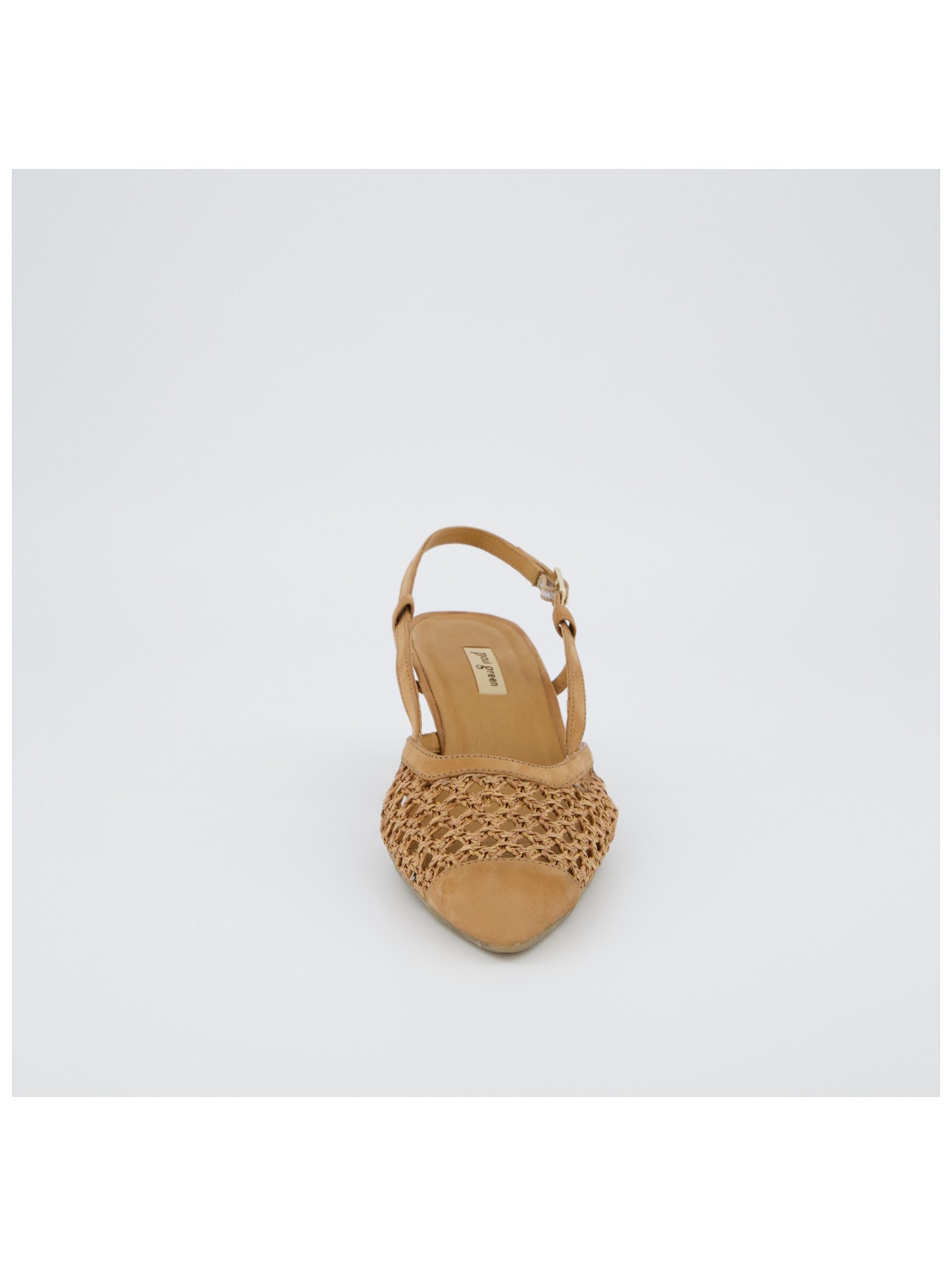 Paul Green Paul Green Pumps Nubukleder/Textil Slingpumps