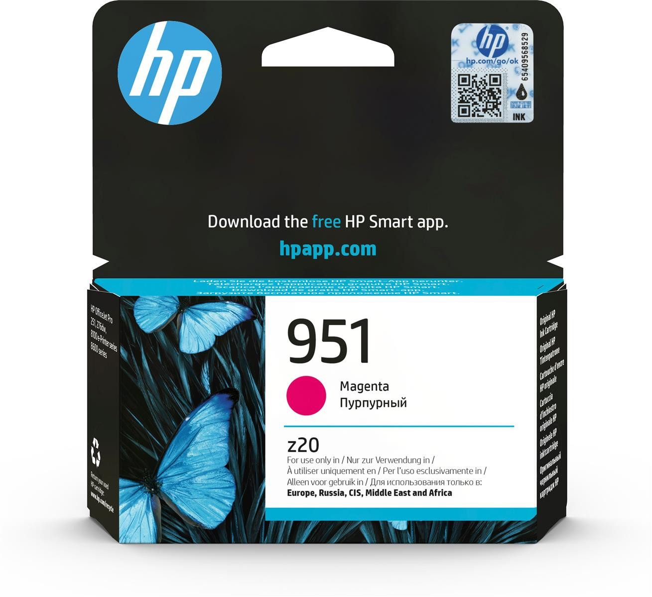 HP HP Inc. CN051AE HP 951 Magenta Officejet Tintenpatrone 8ml Tintenpatrone
