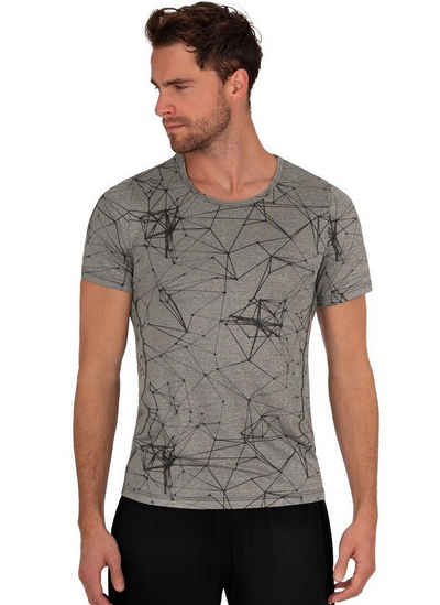 Trigema T-Shirt TRIGEMA Sportshirt aus elastischem Material (1-tlg)