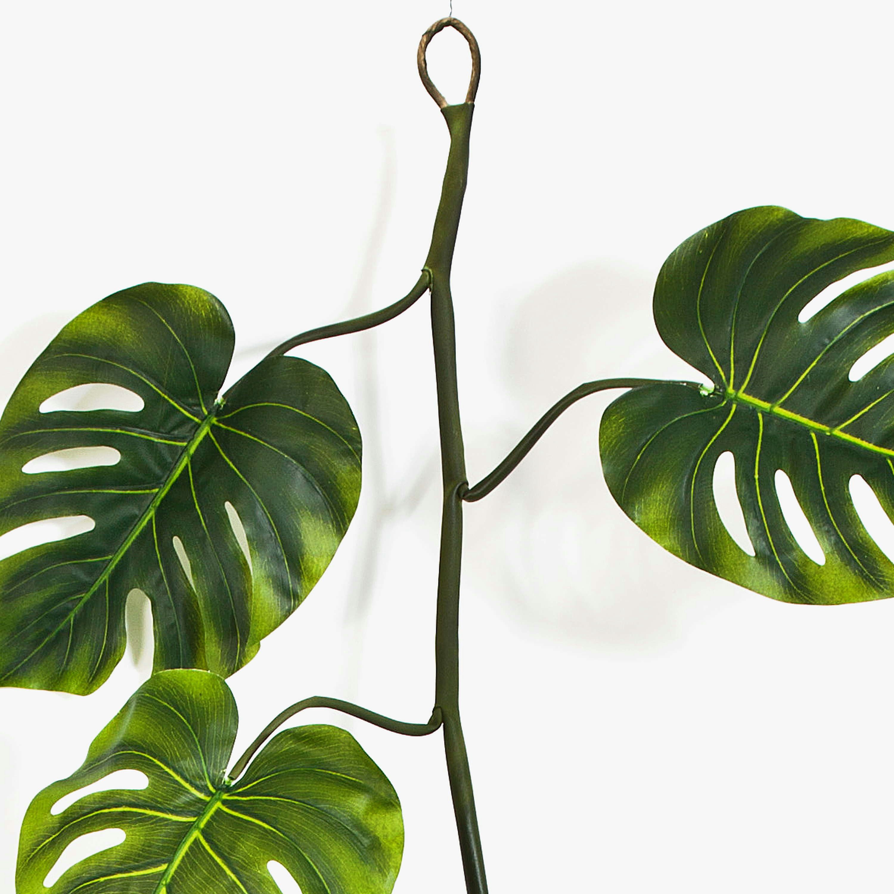 Kunstranke Kunst Philodendrongirlande Analicia, grün, 15 Blätter, 230cm Philodendron (Philodendron monstera deliciosa), artplants, Höhe 230.0 cm