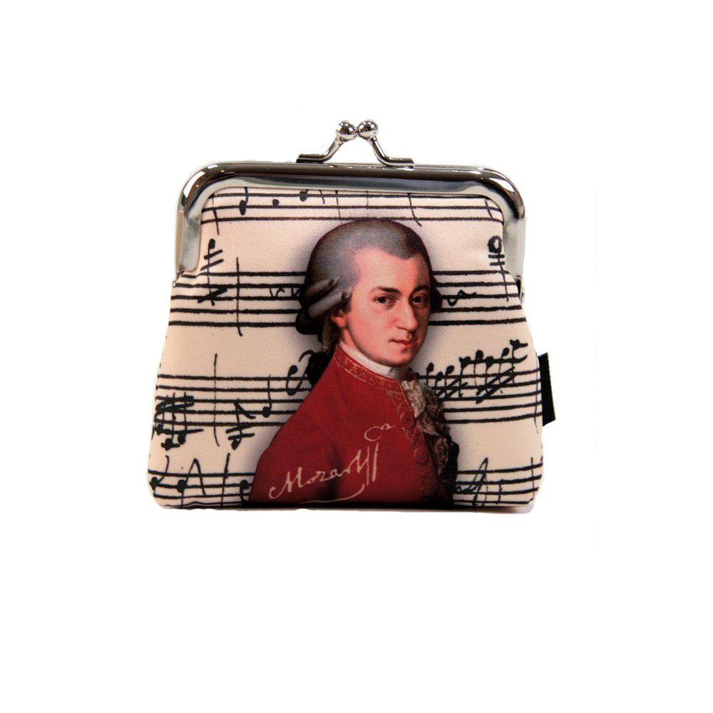 mugesh Geldbörse Klick-Geldbörse Mozart, für Musiker
