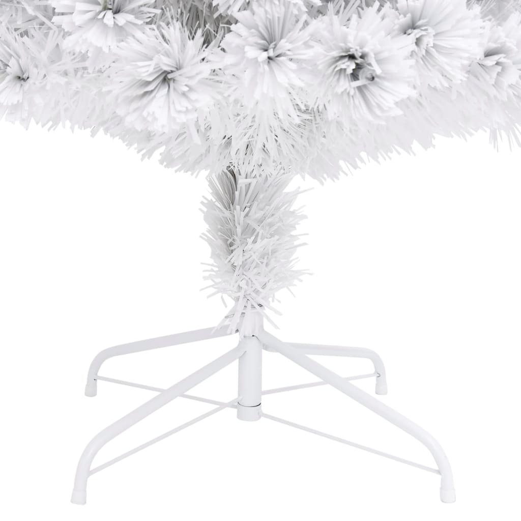 Beleuchtung Weihnachtsbaum Weihnachtsbaum Künstlicher mit Weiß Glasfaser vidaXL Künstlicher 120cm