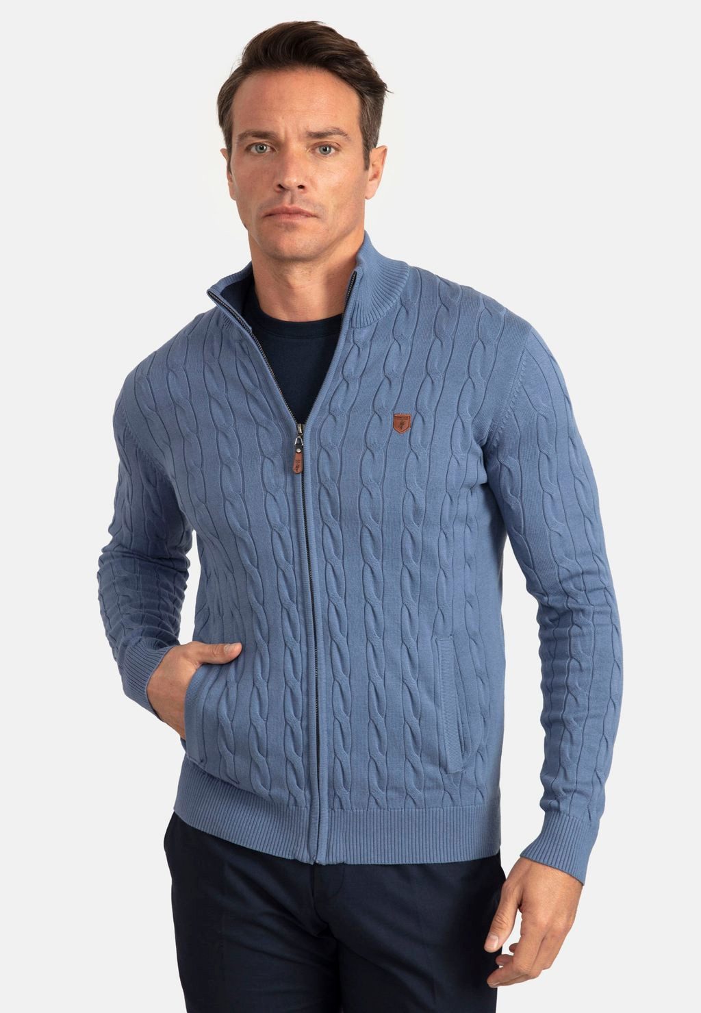 Jacey Quinn Cardigan Braided Full Zip günstig online kaufen