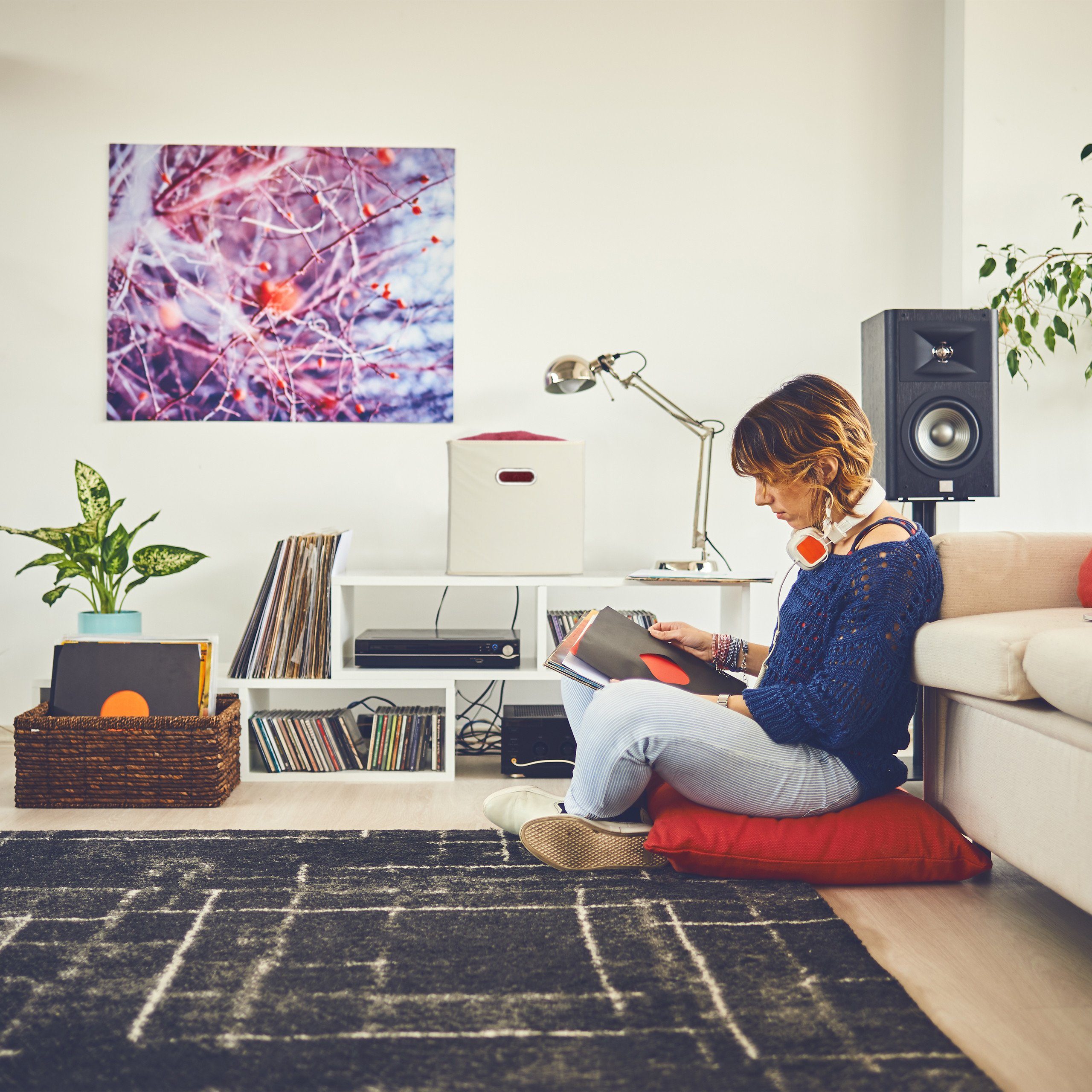 relaxdays Aufbewahrungsbox 4 x Aufbewahrungsbox Stoff grau