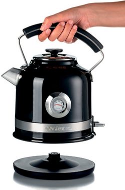 Ariete Wasserkocher 2854BK moderna, 1,7 l, 2200 W