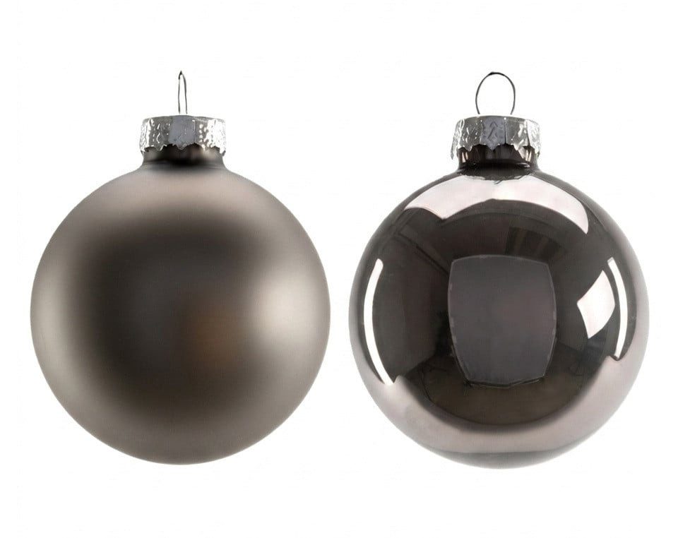 Trend Line Christbaumschmuck TrendLine Weihnachtskugeln aus Glas Ø 6 cm
