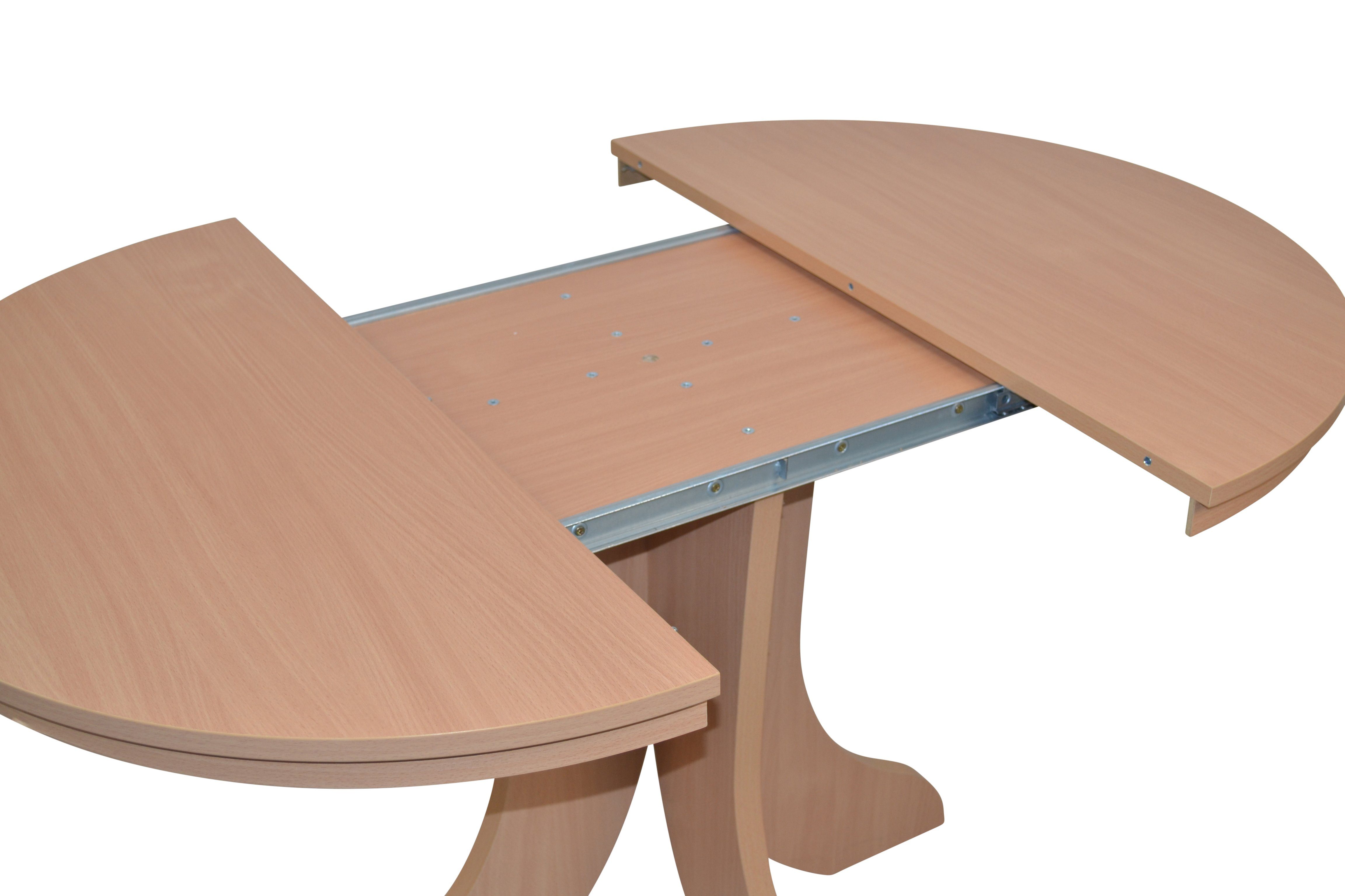 moebel-direkt-online Esstisch Auszugs-Esstisch von 90 bis 130 cm ausziehbar, von 90 cm bis auf 130 cm ausziehbar