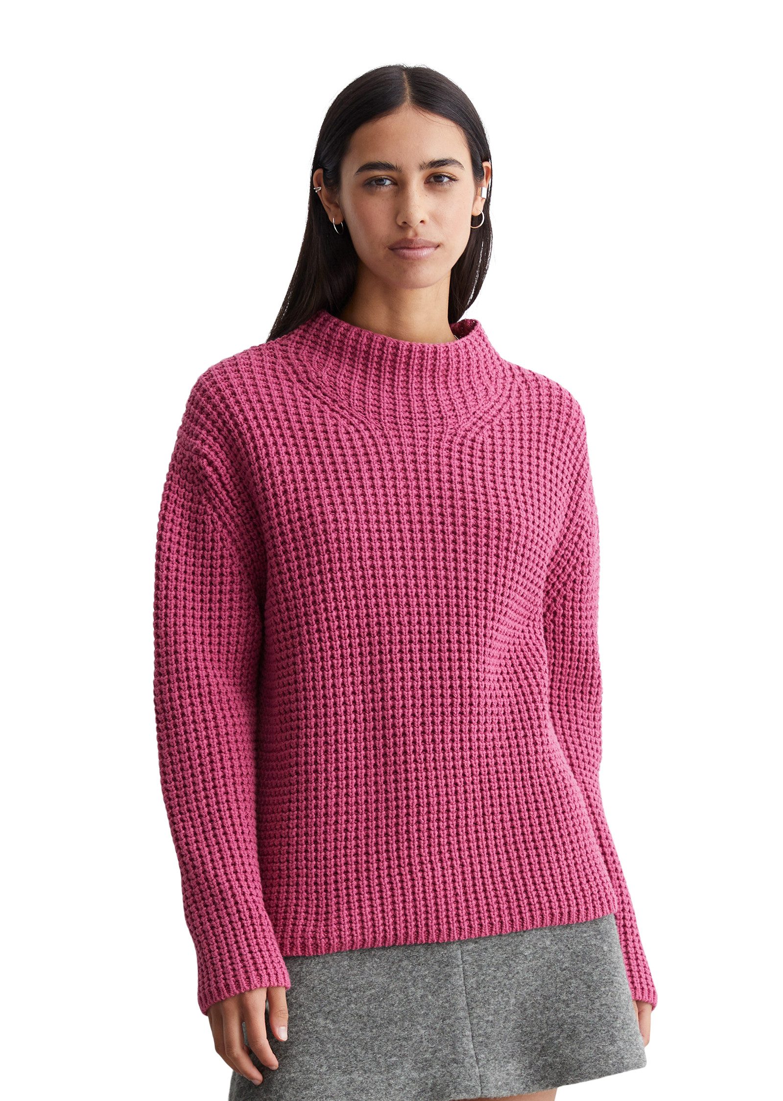 Stehkragenpullover