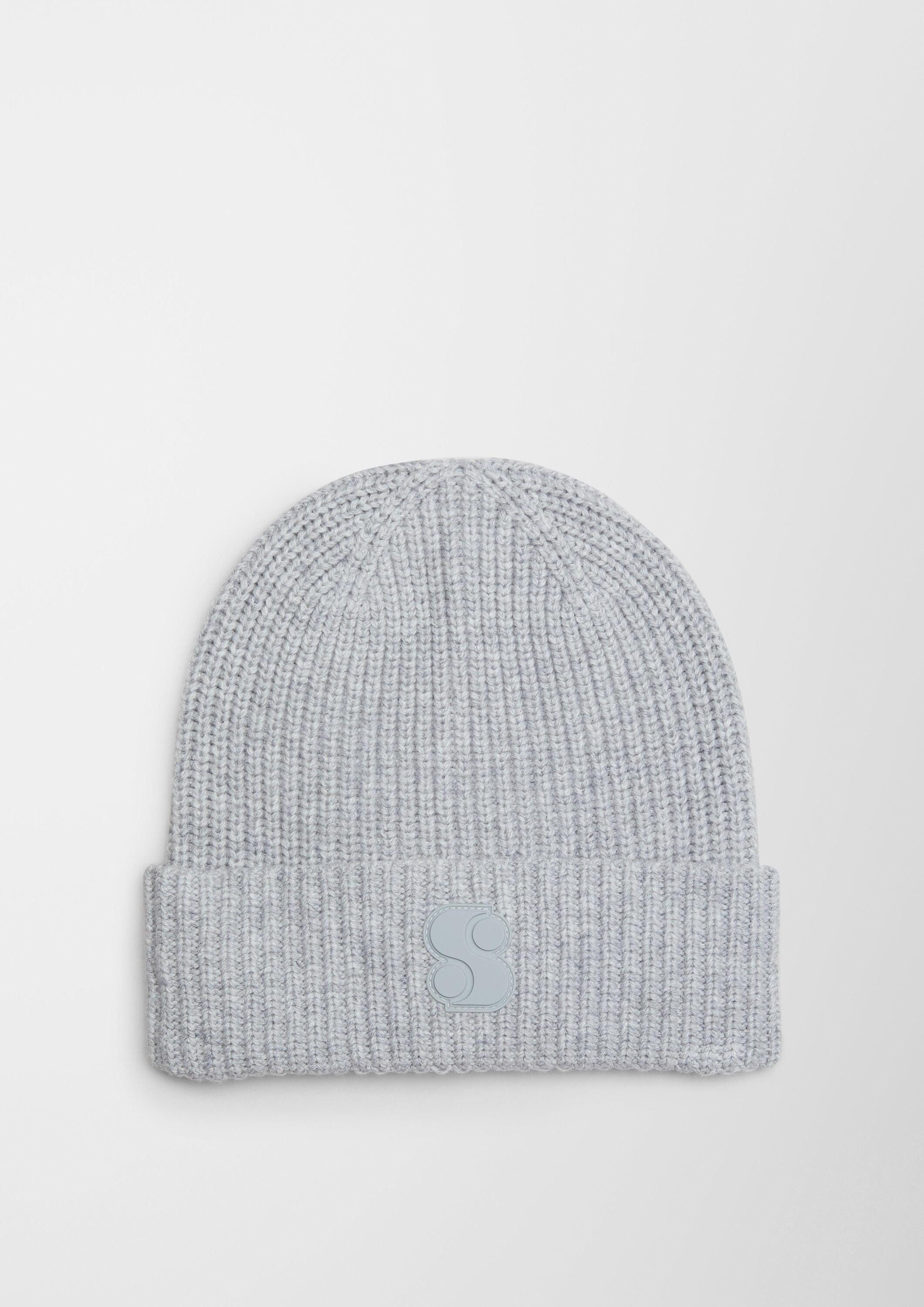 s.Oliver Strickmütze Mütze Strickmütze aus Baumwollmix günstig online kaufen