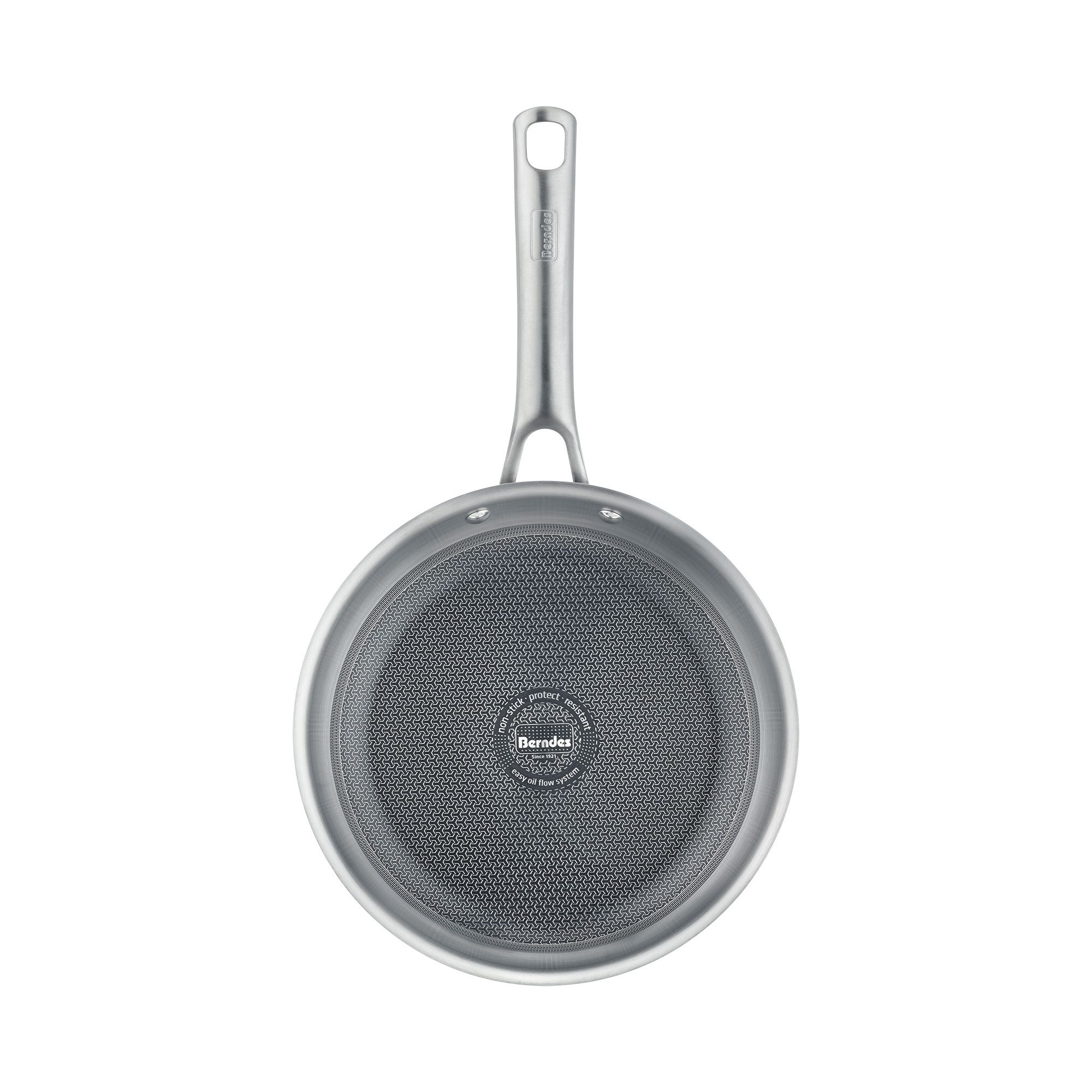 Berndes Bratpfanne 20, 24, 28 oder 32 cm, poliert - Tricion Resist, 3-Schicht-Material