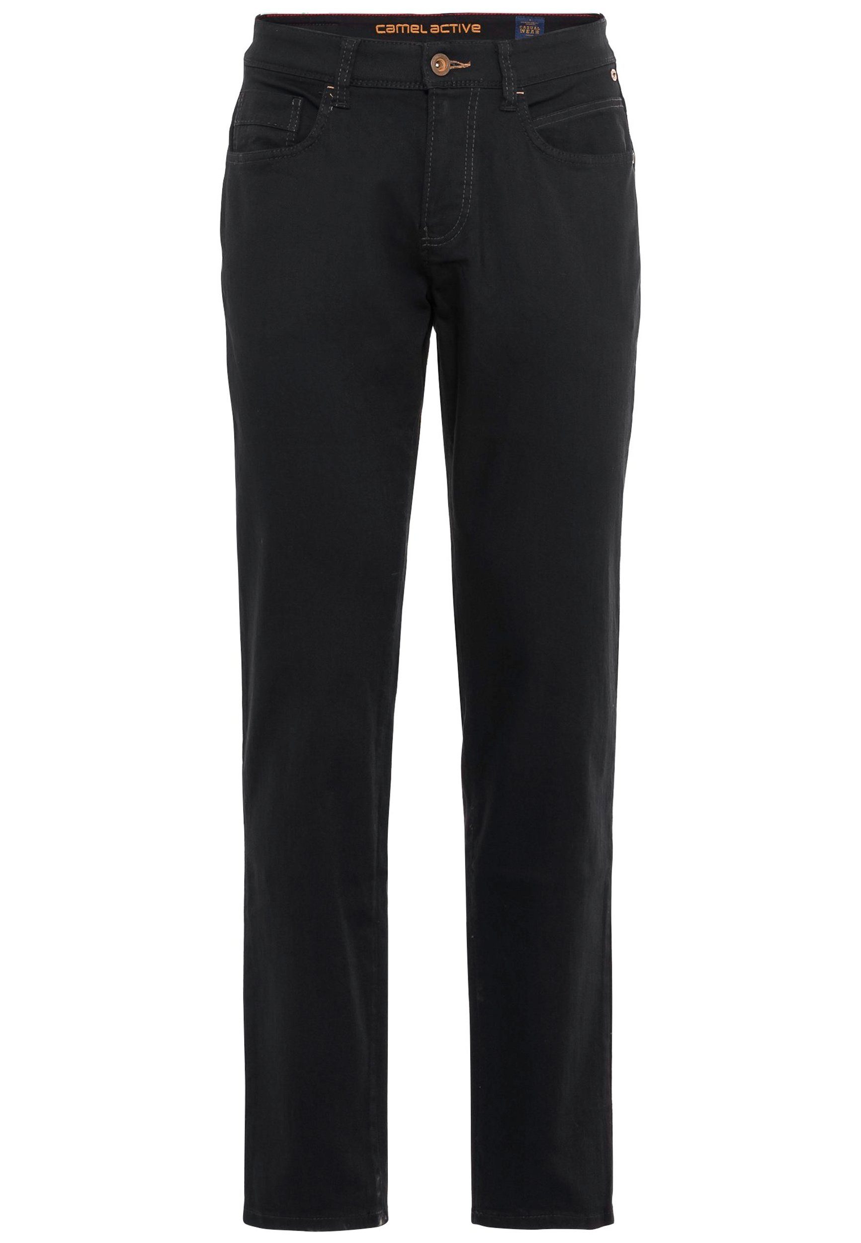 camel active Straight-Jeans Regular Fit 5-Pocket Jeans Forever Black. € 99,95