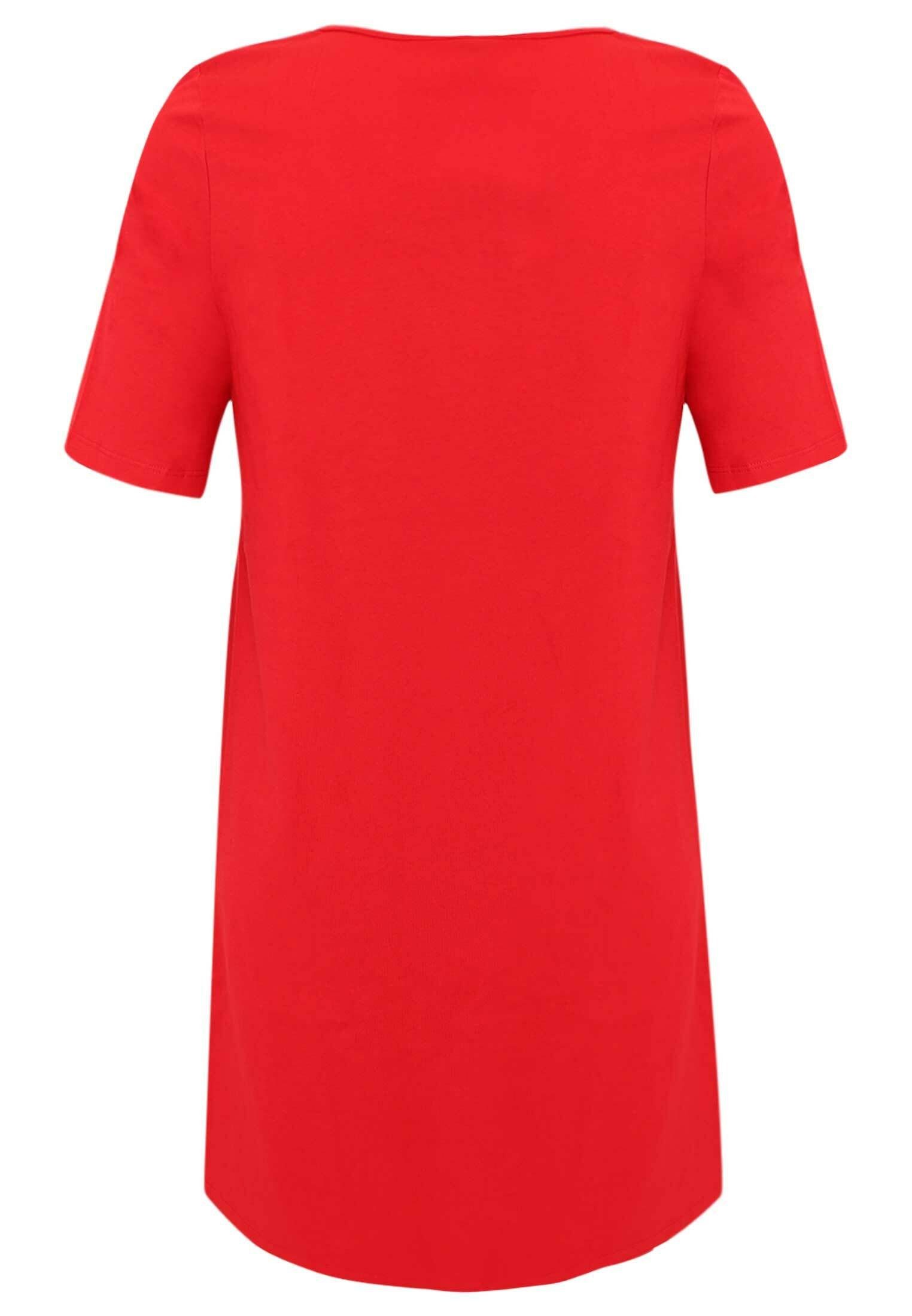 YOEK A-Linien-Kleid Damen Kleid Große Größen Bio-Baumwolle