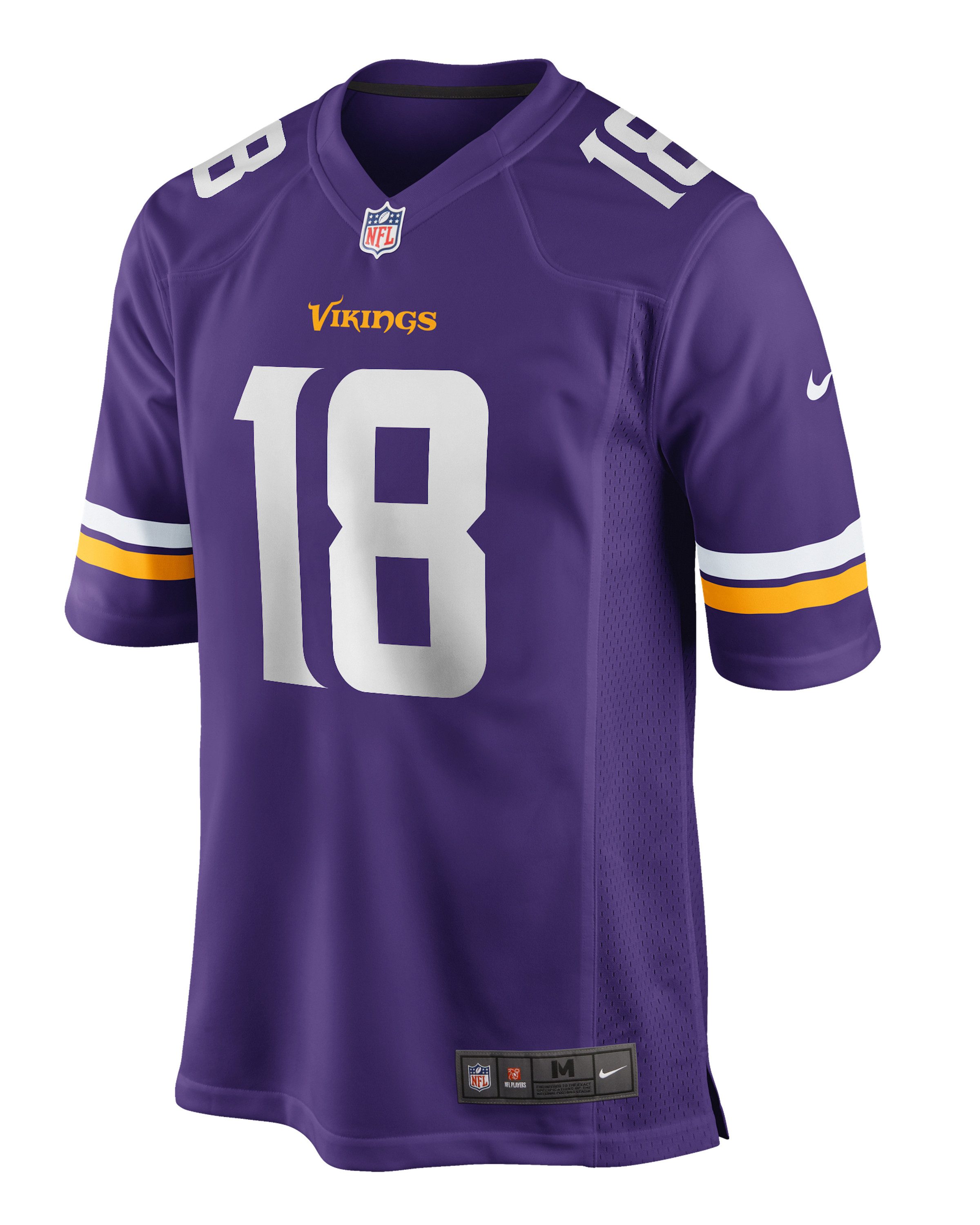 Nike Footballtrikot Nike Trikot Minnesota Vikings Nike Home Jefferson 18 günstig online kaufen