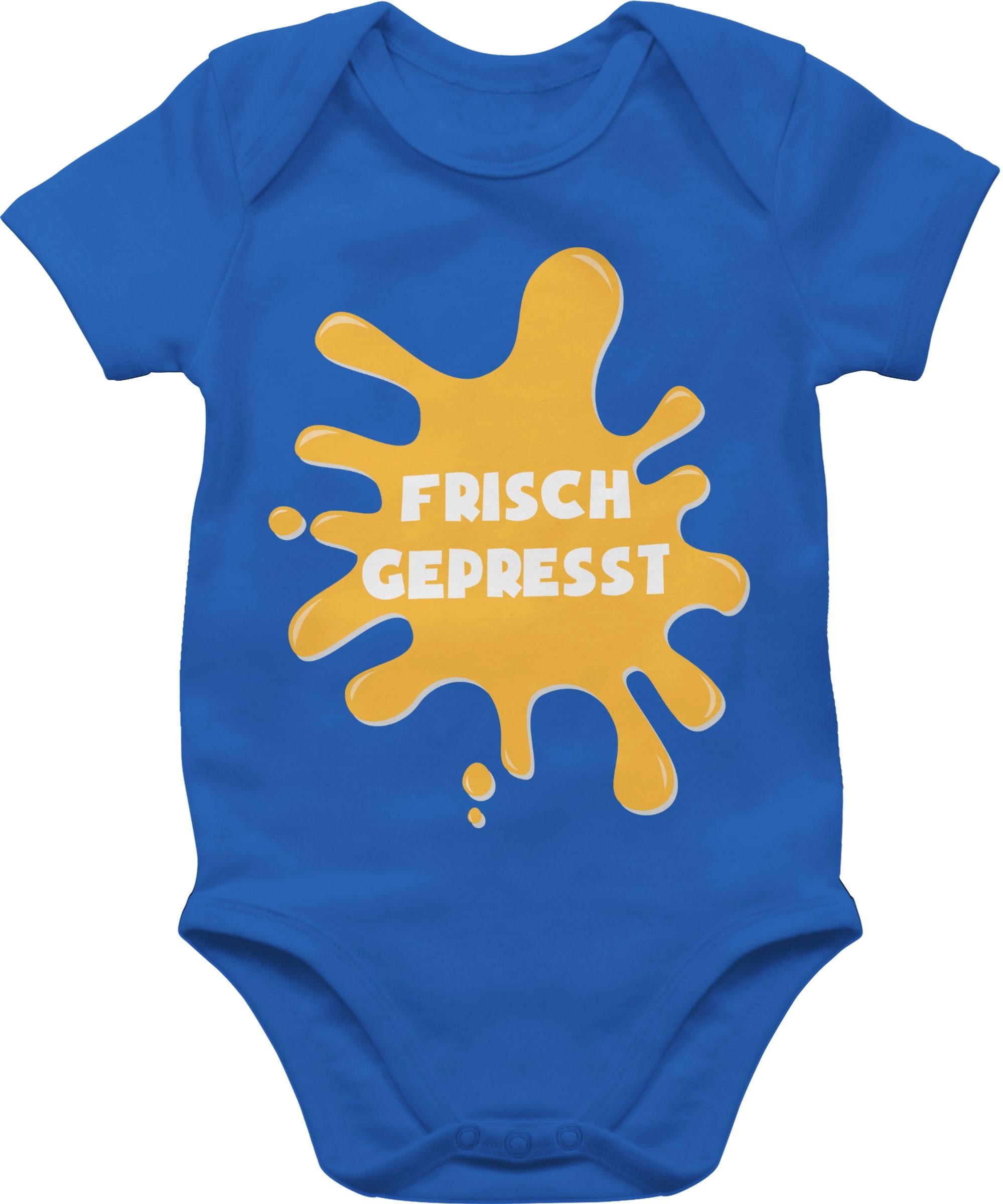 Shirtracer Shirtbody Baby - Frisch gepresst - Geburt Geschenke für Baby -  Baby Body Kurzarm strampler frisch gepresst - baby body spruch