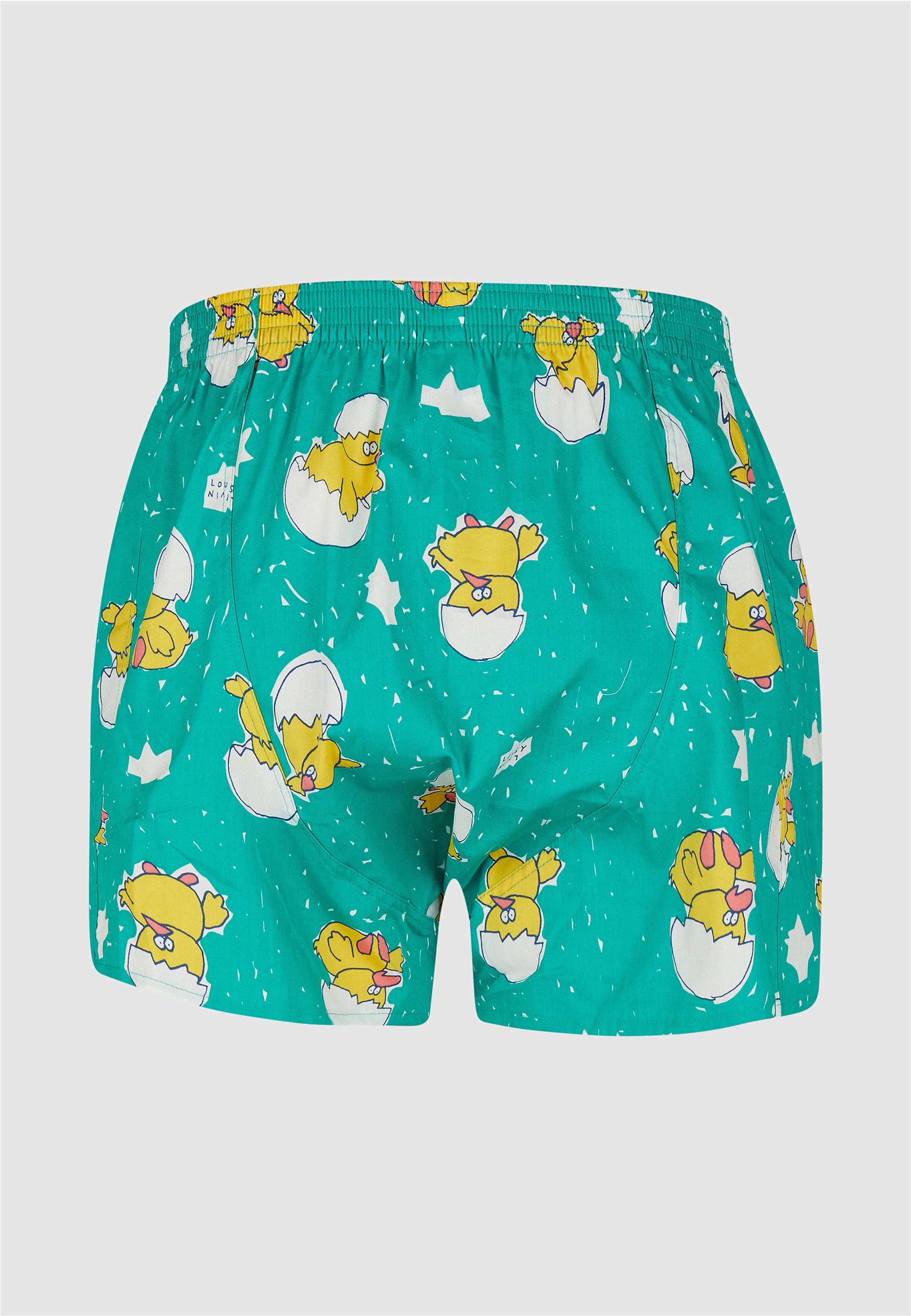 Lousy Livin Boxershorts Kueken & Lines mit buntem Design
