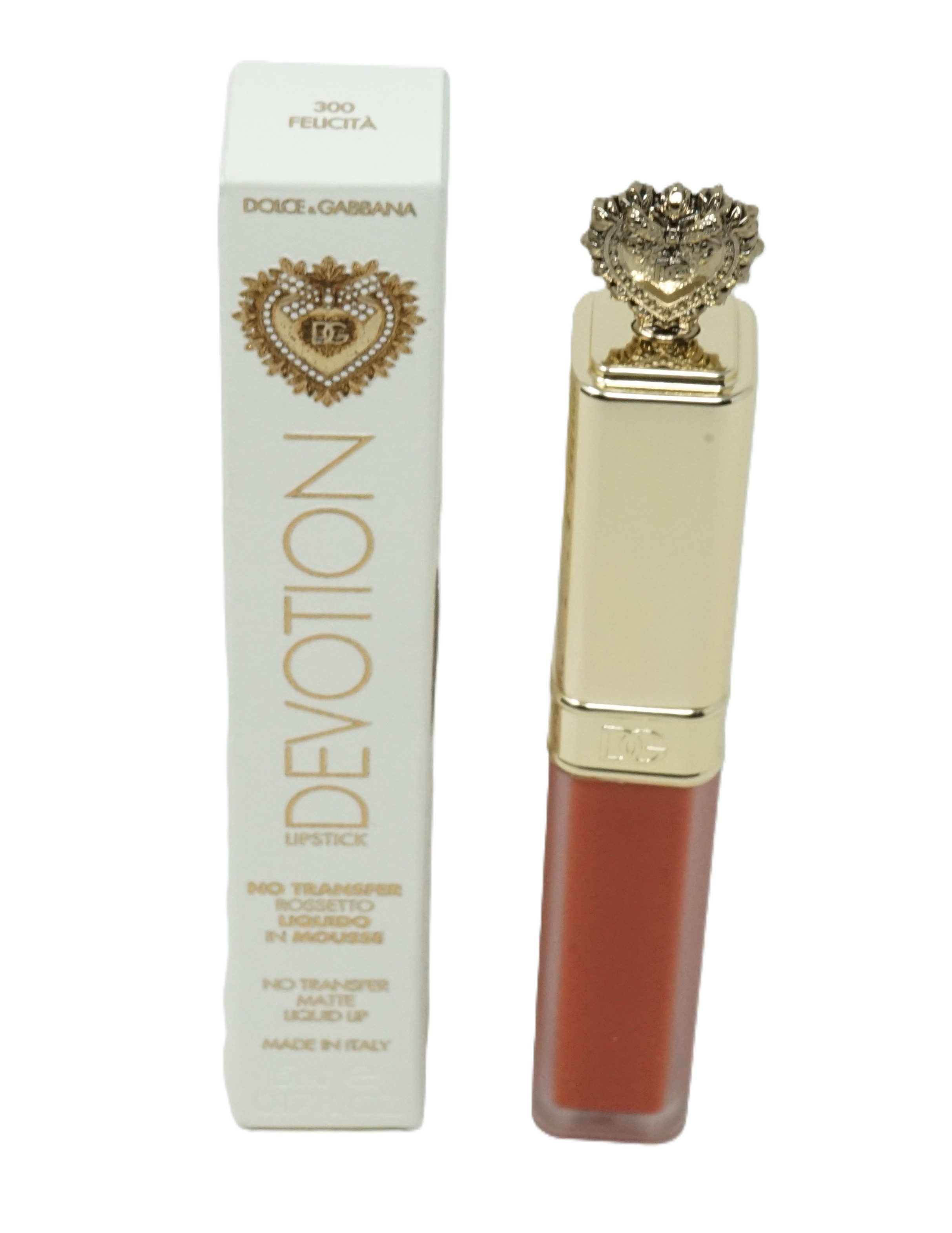 DOLCE & GABBANA Lippenstift Dolce & Gabbana Devotion Liquid Lipstick In Mousse 300 Felicita 5ml