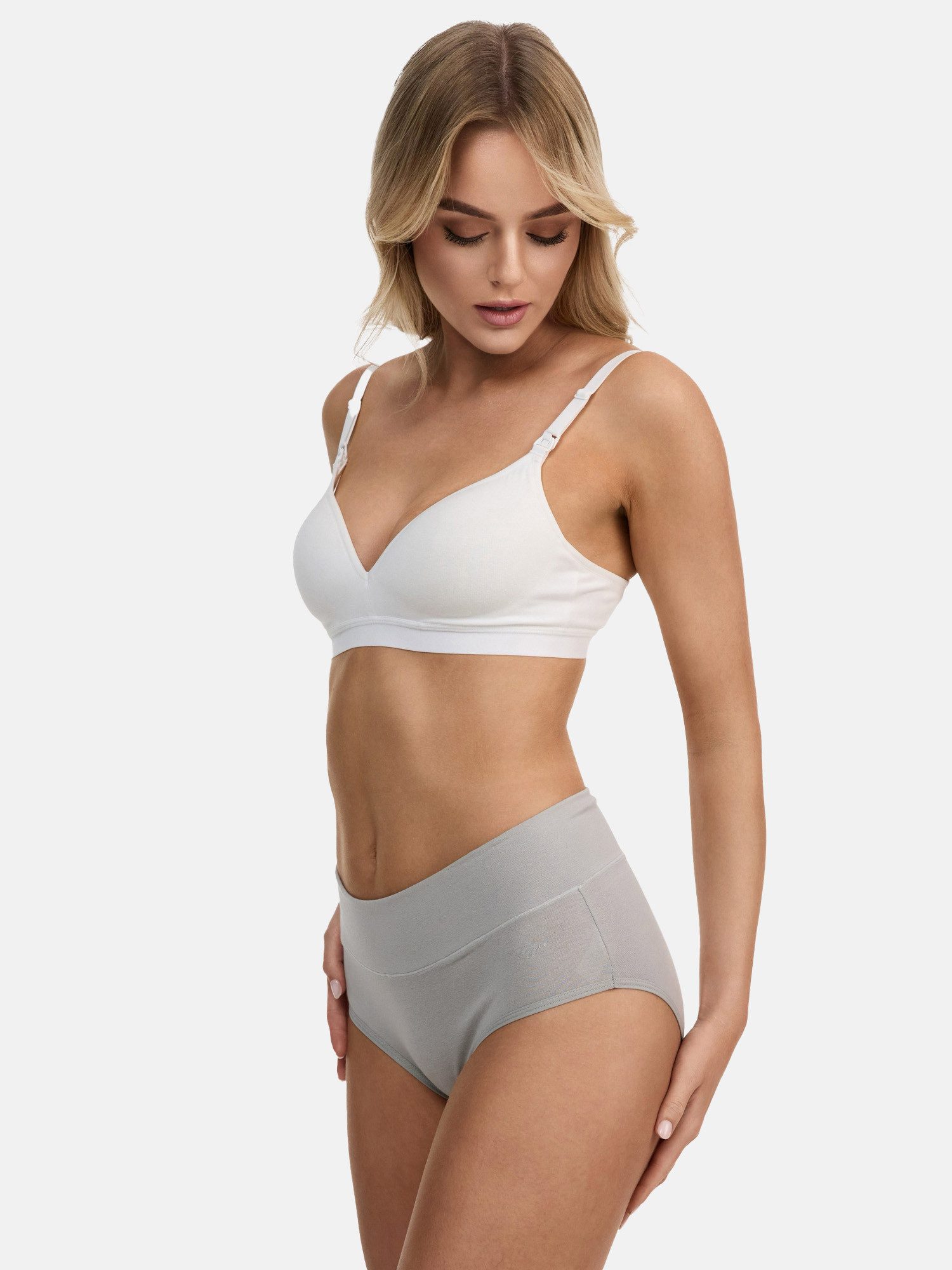 Tazzio Taillenslip 3er-Pack Damen Slip F920 (Packung, 3-St., 3er-Pack) hoher Bund kaschiert, zeichnet sich nicht ab – Bild 4 von 5