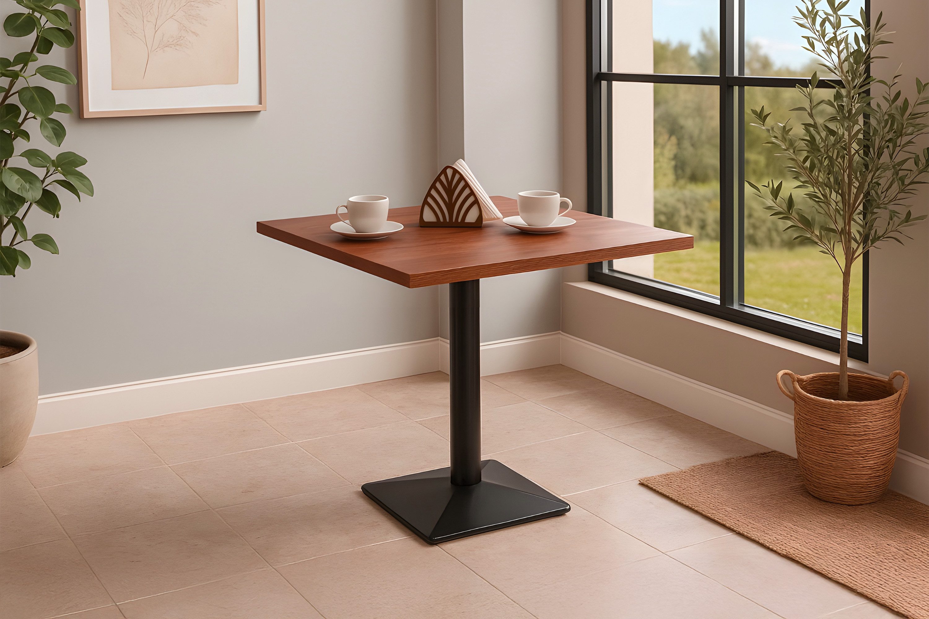 SAM® Bistrotisch Rosonera, massives Akazienholz, gerade günstig online kaufen