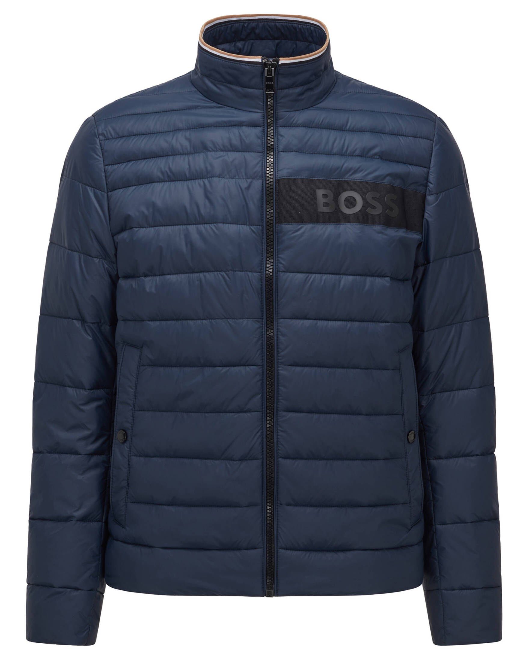 BOSS Steppjacke Herren Steppjacke DAROLUS (83) darkblue (1-St)