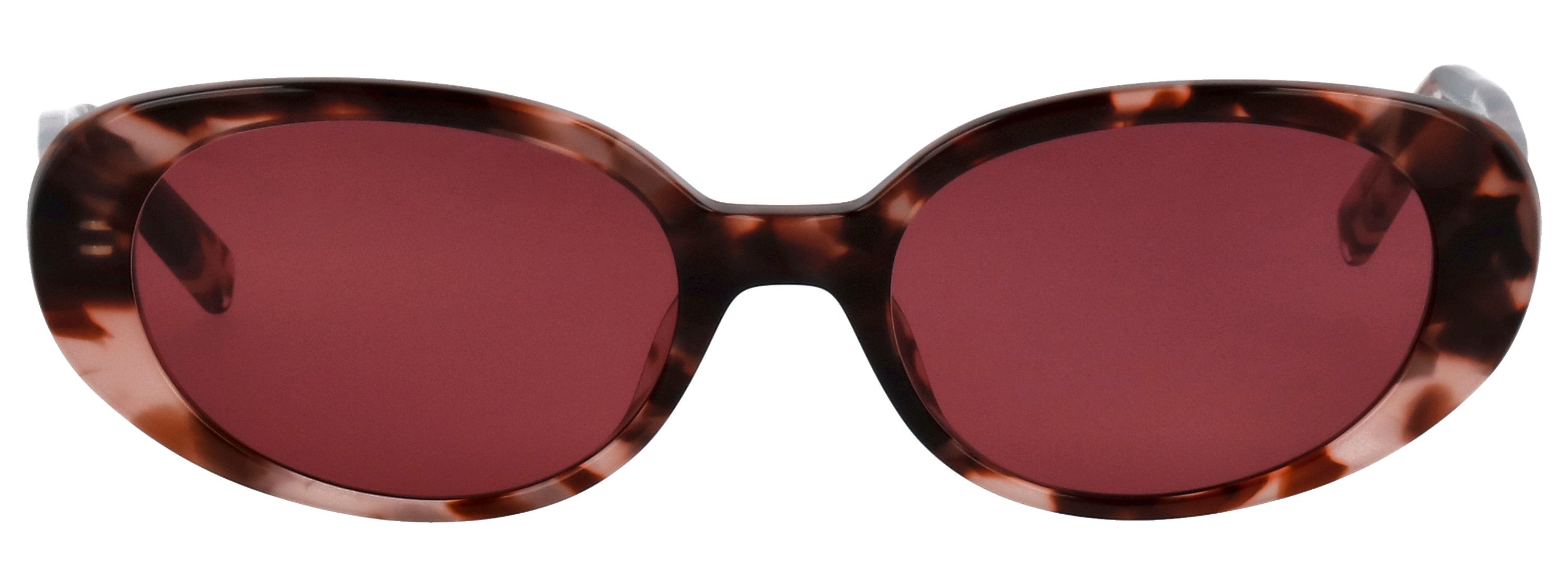 TOM TAILOR Sonnenbrille Modell 676011 Form Feminin, Logoschriftzug auf Bügel, Kunststofffassung